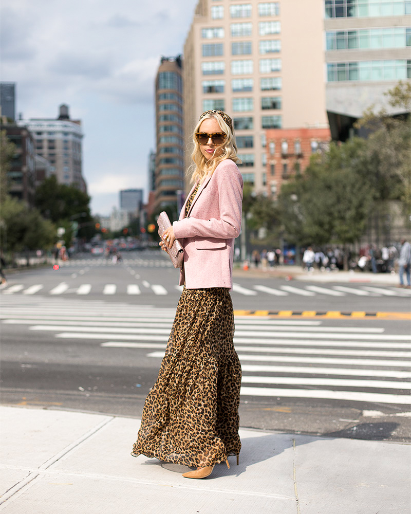 Veronica Beard leopard print dress featured by top San Francisco fashion blogger Lombard and Fifth