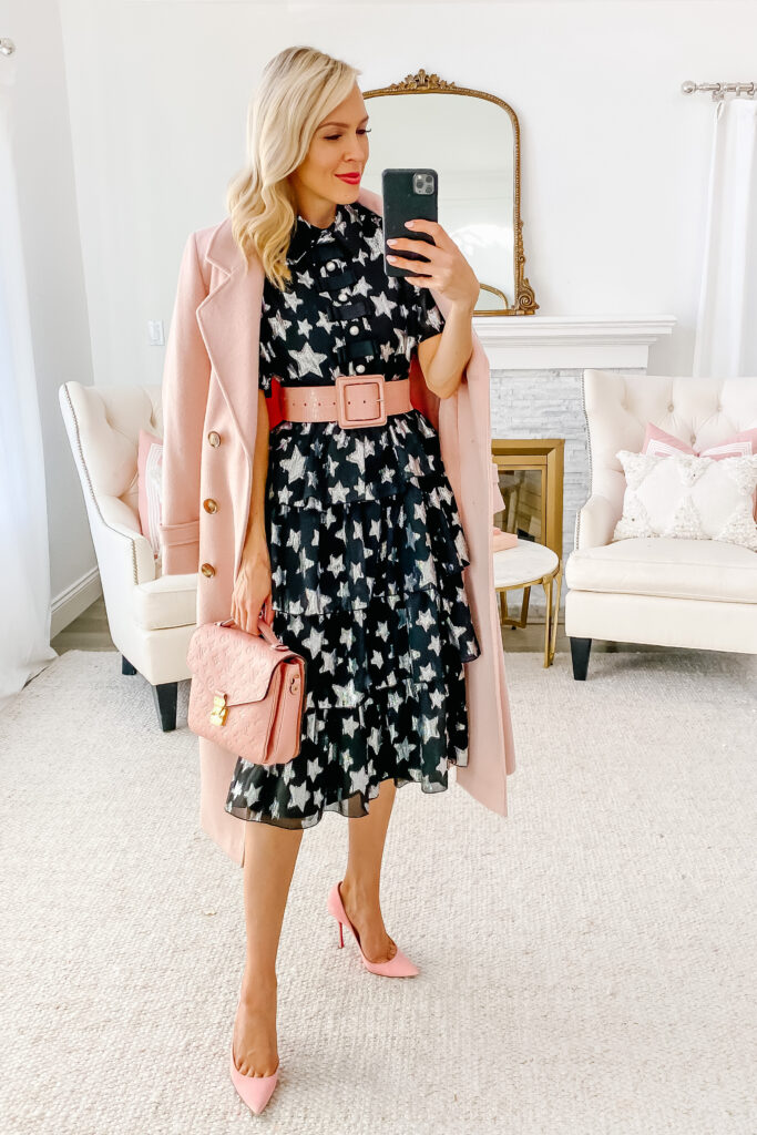 5 ways to style a holiday dress, by top San Francisco fashion blogger Lombard and Fifth.