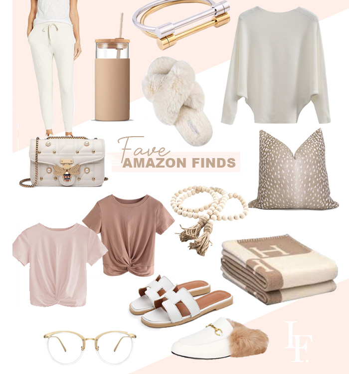 Amazon favorites round up, featured by top San Francisco fashion blogger Lombard and Fifth. Best dupes and affordable neutral finds.