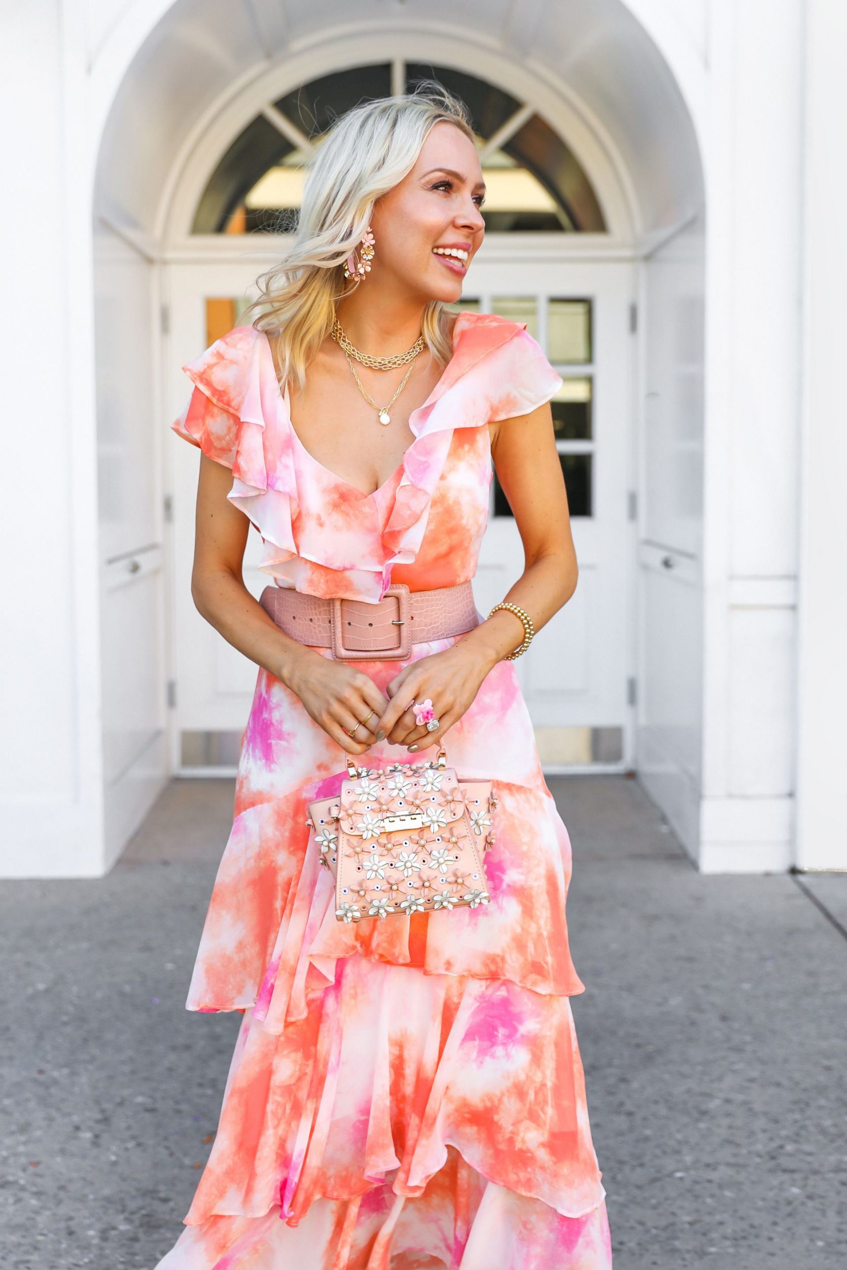 What is the Nordstrom sale and why do bloggers care about it so much, featured by San Francisco style blogger Lombard and Fifth. Wayf tie dye dress.