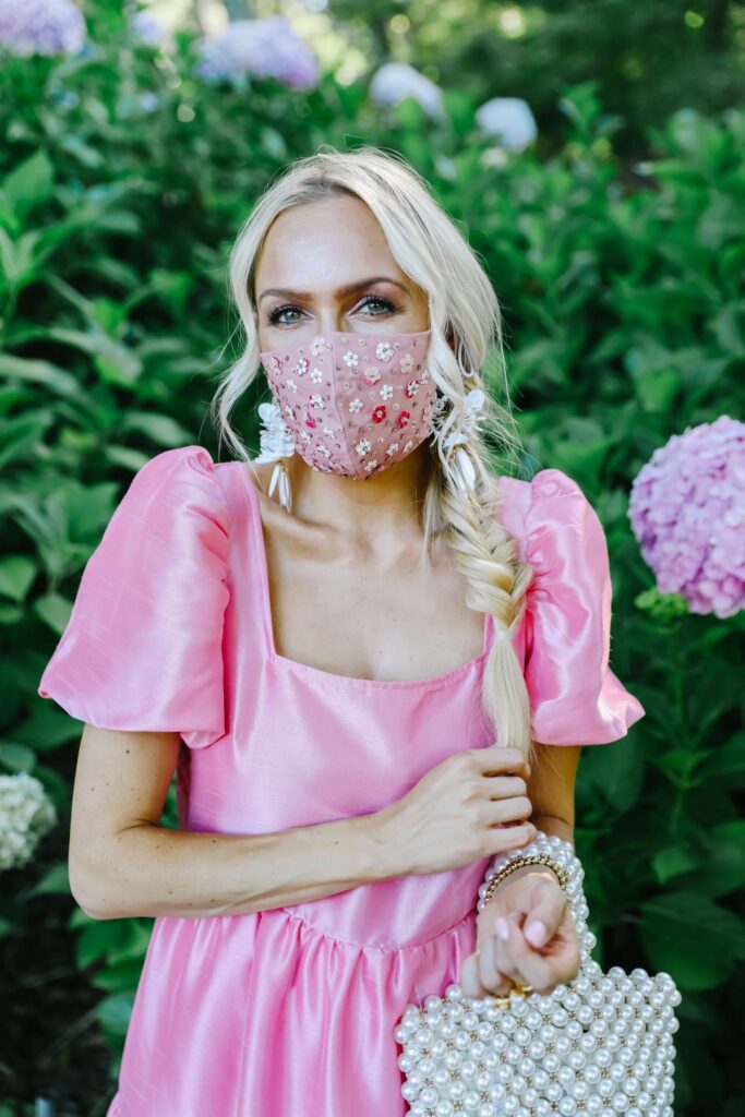 Best face masks for summer and dresses, featured by San Francisco style blogger Lombard and Fifth.