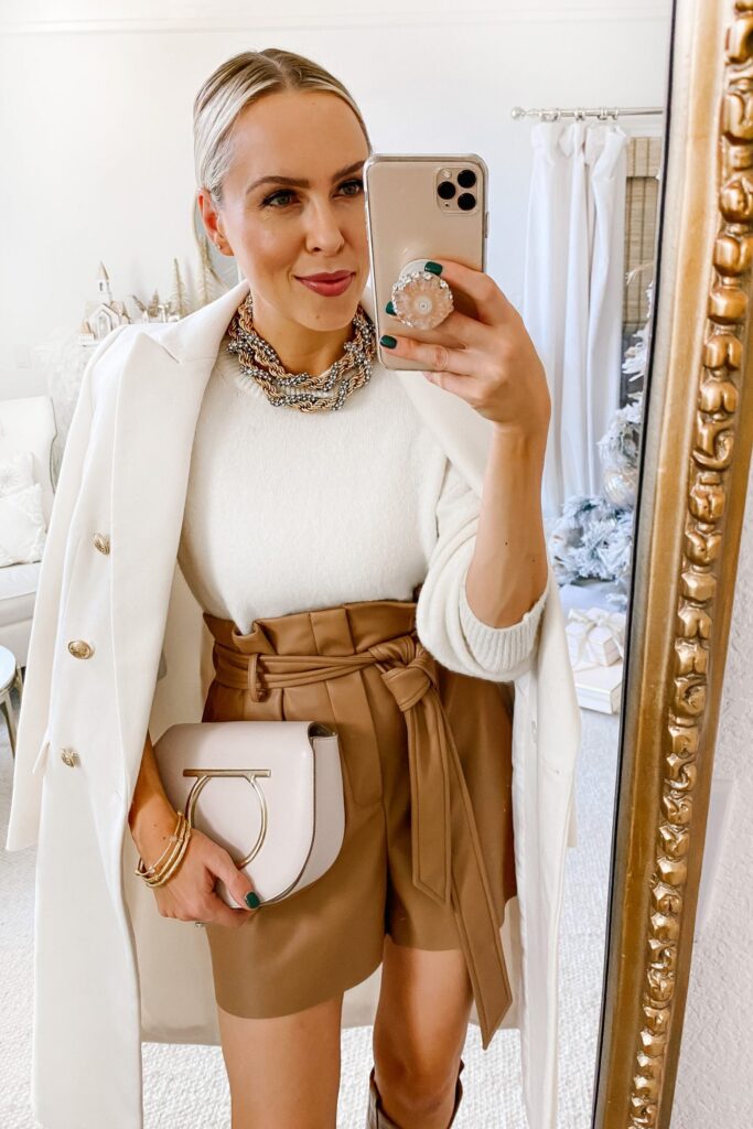 Neutral layers styling ideas, for fall and winter, featured by San Francisco fashion blogger Lombard & Fifth Veronica Levy.