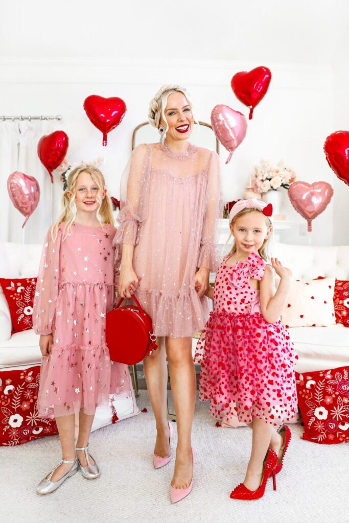 Valentine’s Day fashion and décor inspiration for mommy and me, by Lombard & Fifth.