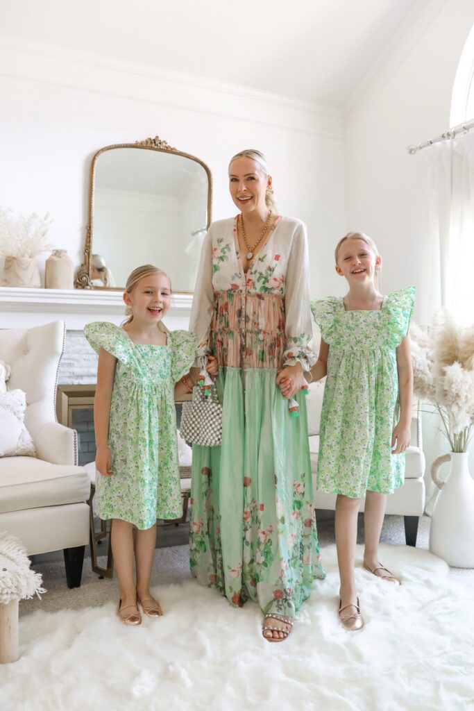 Spring style inspiration for mommy and me, by Lombard & Fifth Veronica Levy. Pastels and feminine style ideas.