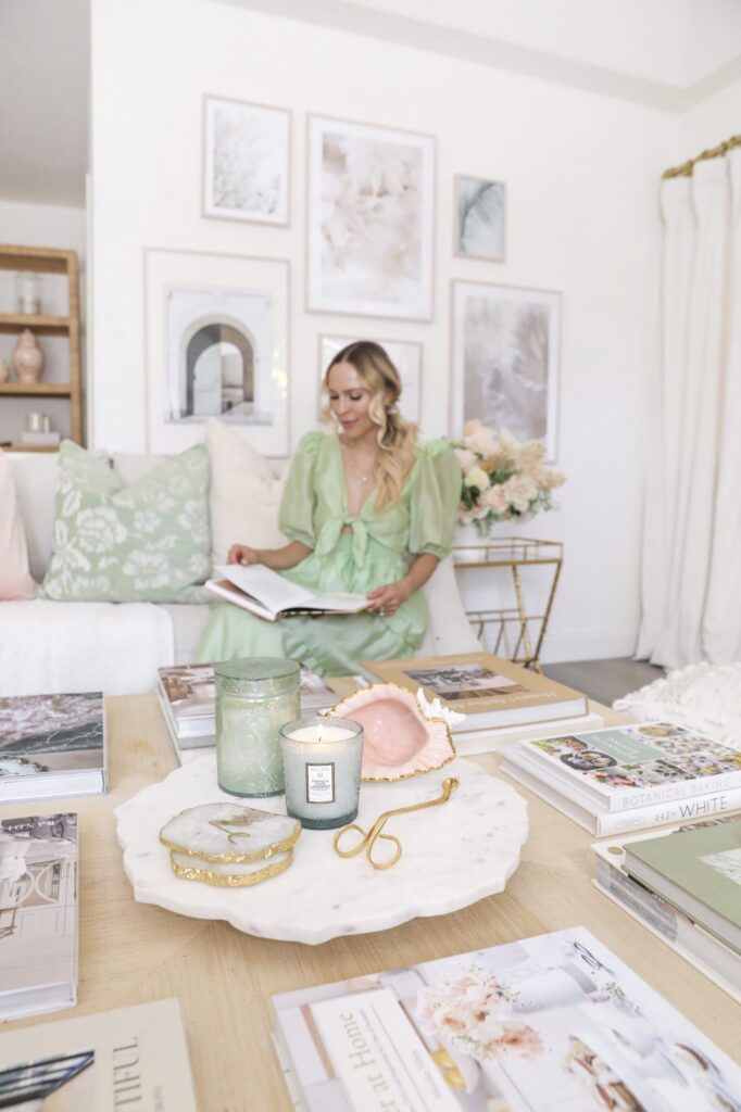 Voluspa Candles friends & family sale, self-care morning routine tips. Bad on Paper Podcast, Grace Atwood, Becca Freeman, Olivia Muenter. By Veronica Levy, Lombard & Fifth.