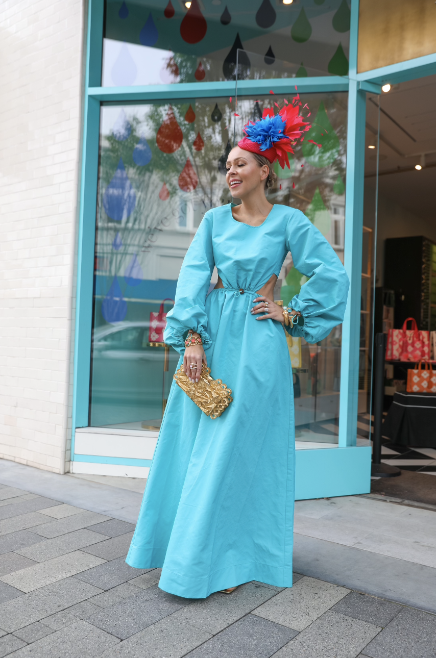 Derby fashion, Derby style, hats by Magnolia Millinery, Lombard and Fifth, summer style, summer dresses