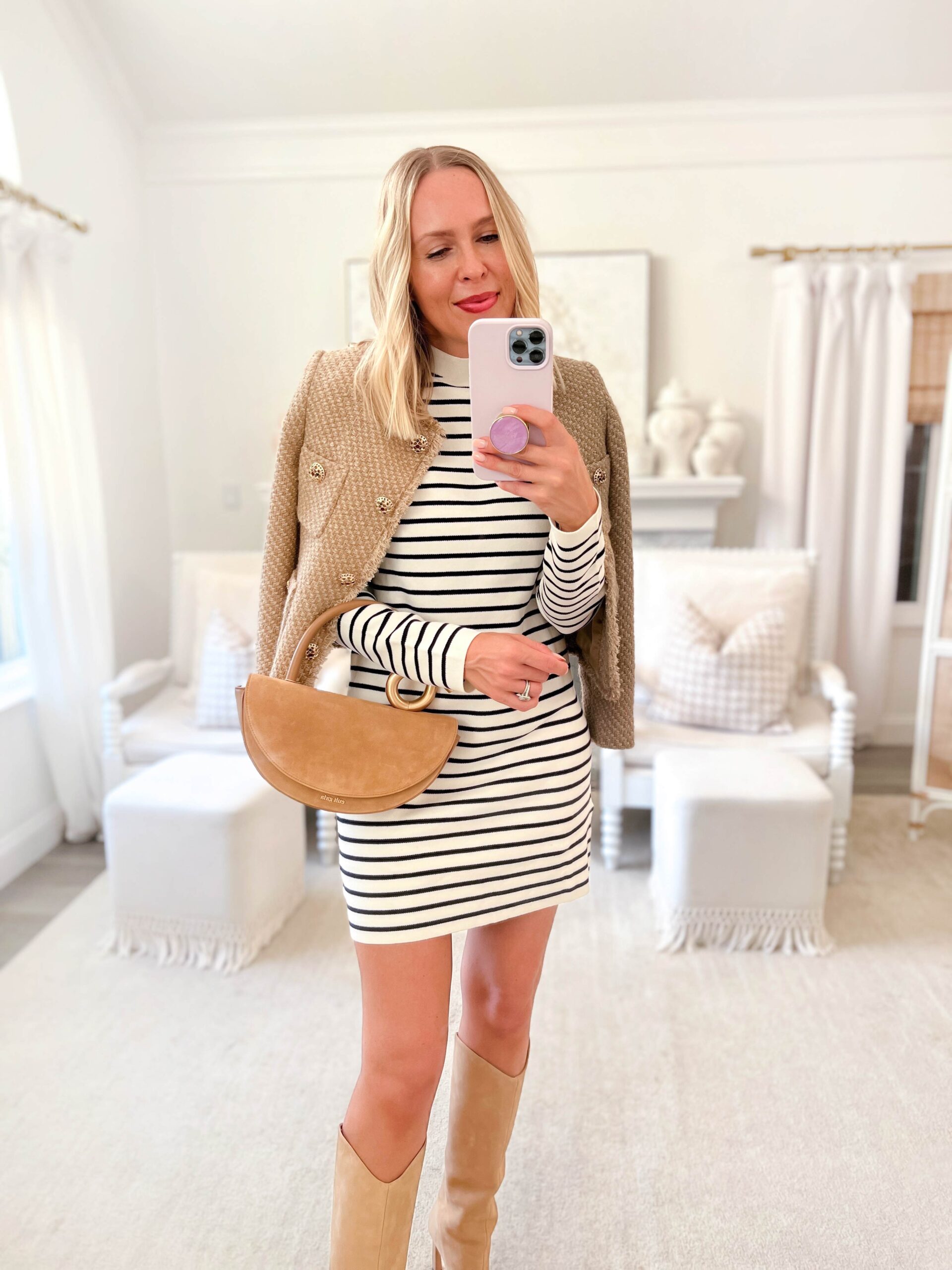 daily-look_mango-striped-dress