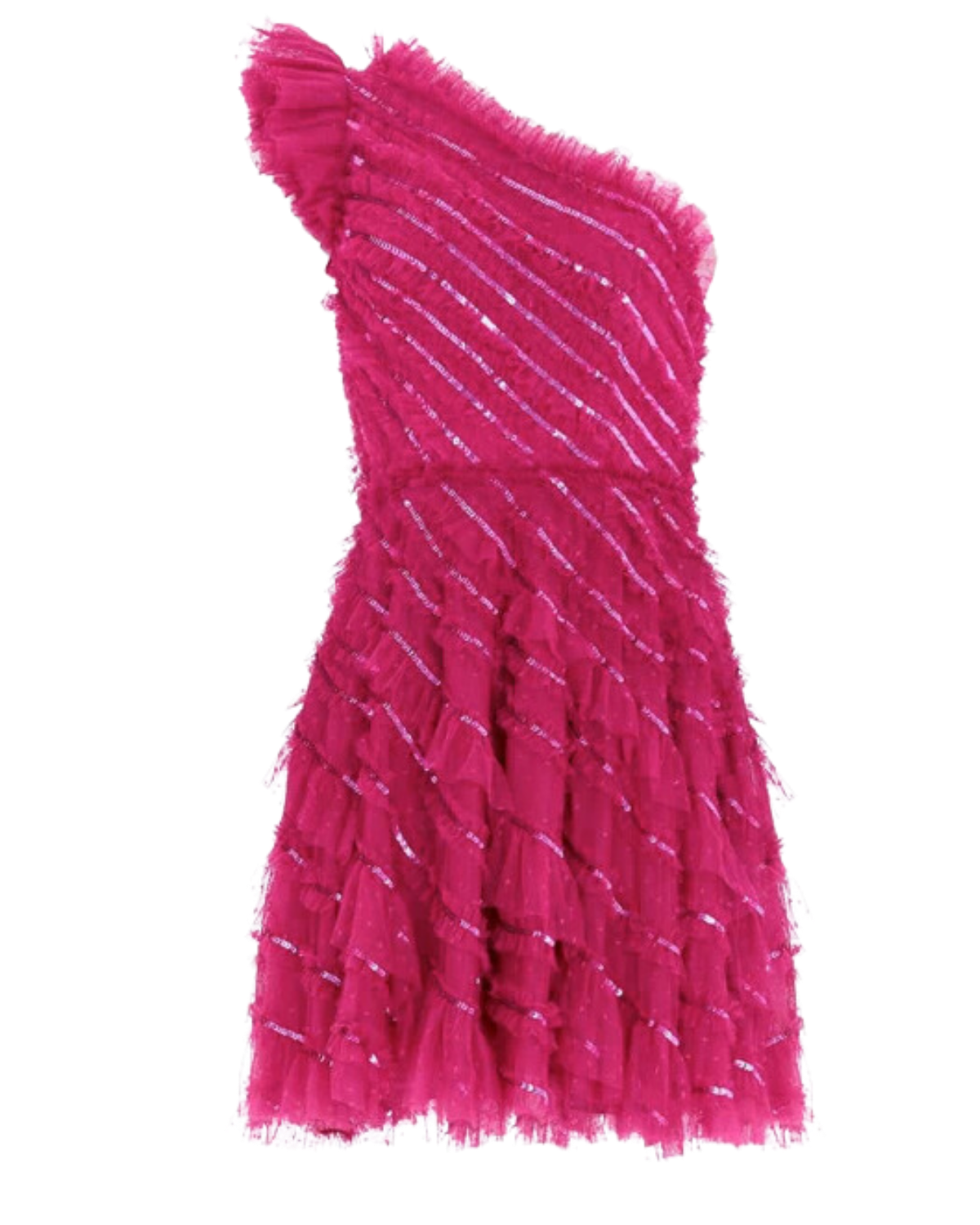 Needle and Thread pink mini dress