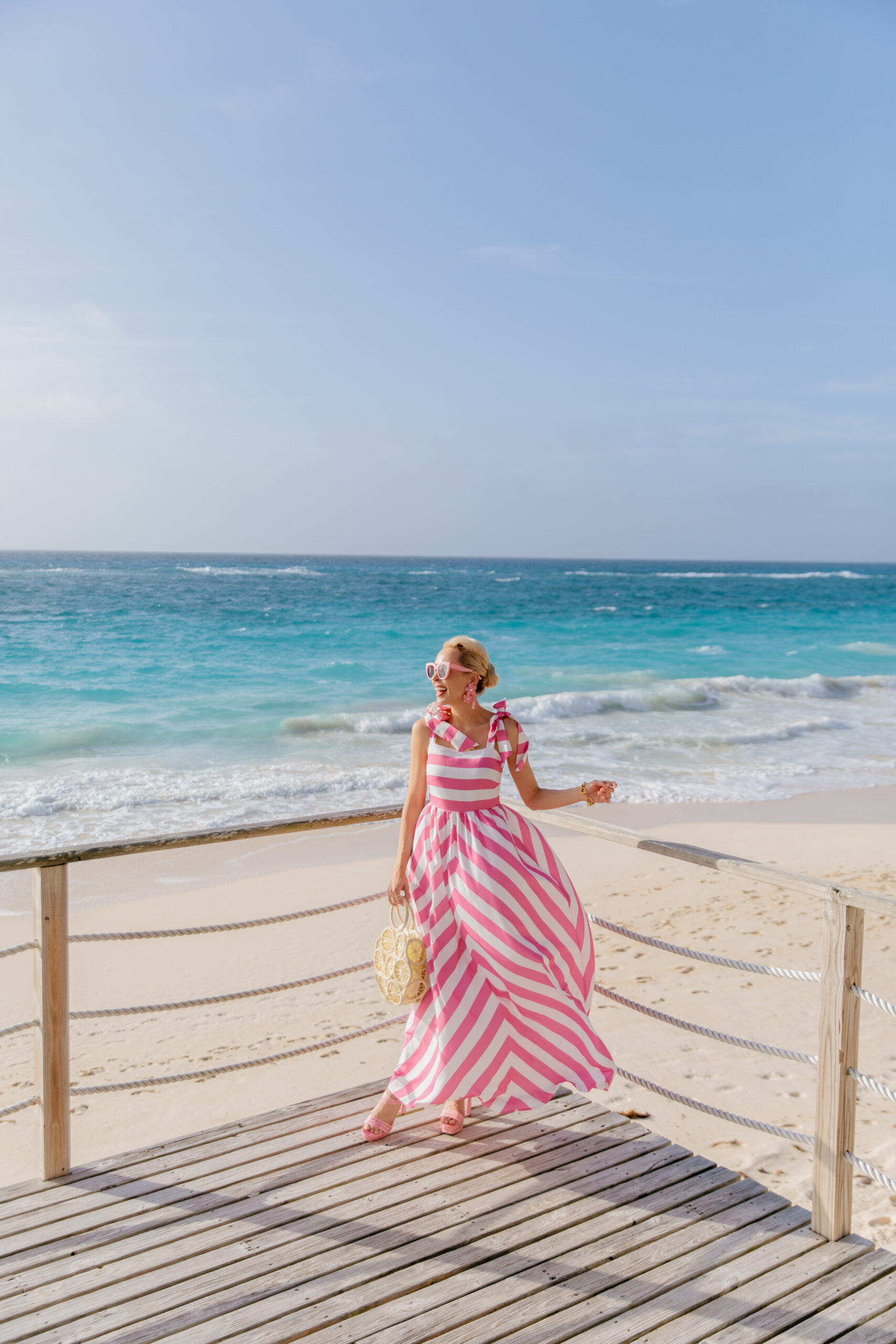 Sail to Sable x Style Charade collection in Bermuda, pink style, pink collection, spring pink, Lombard and fifth