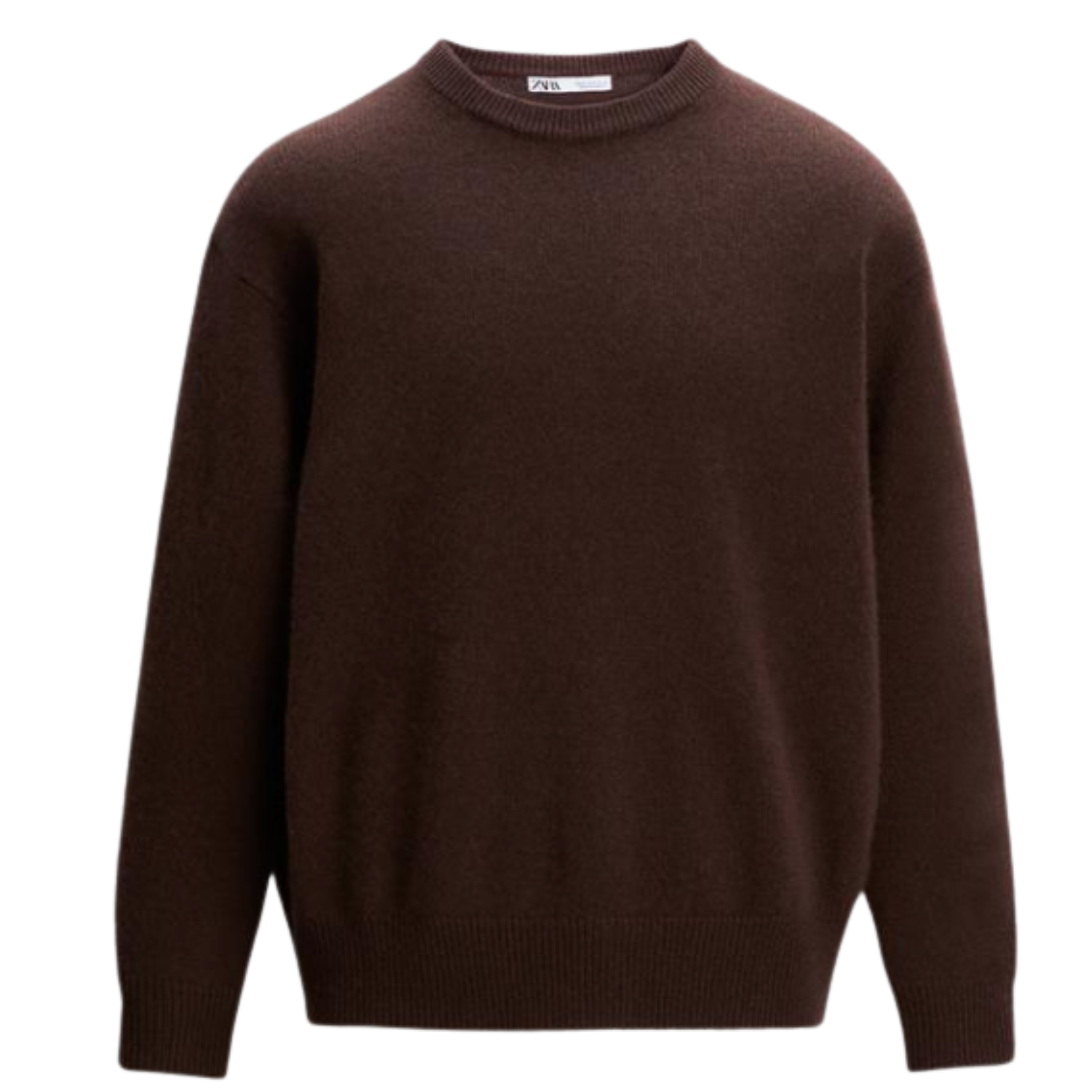 zara chocolate cashmere sweater