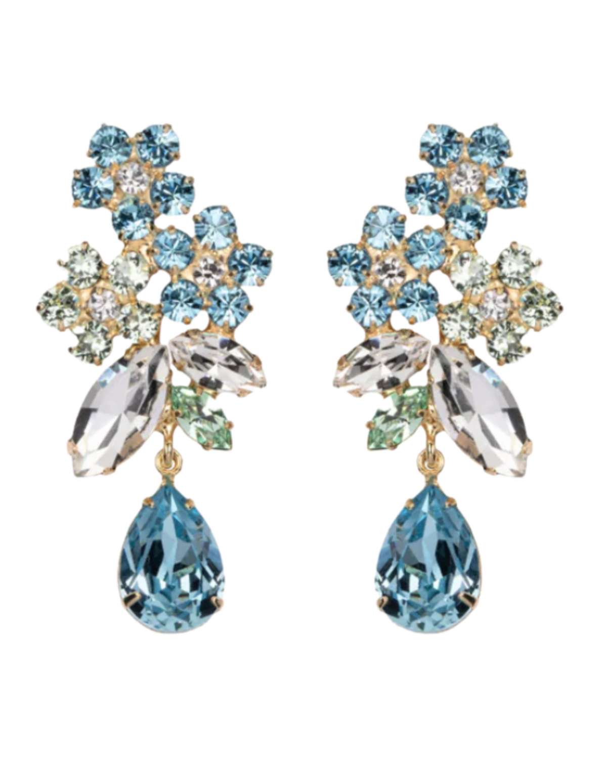 Bouquet Earrings Bluebell