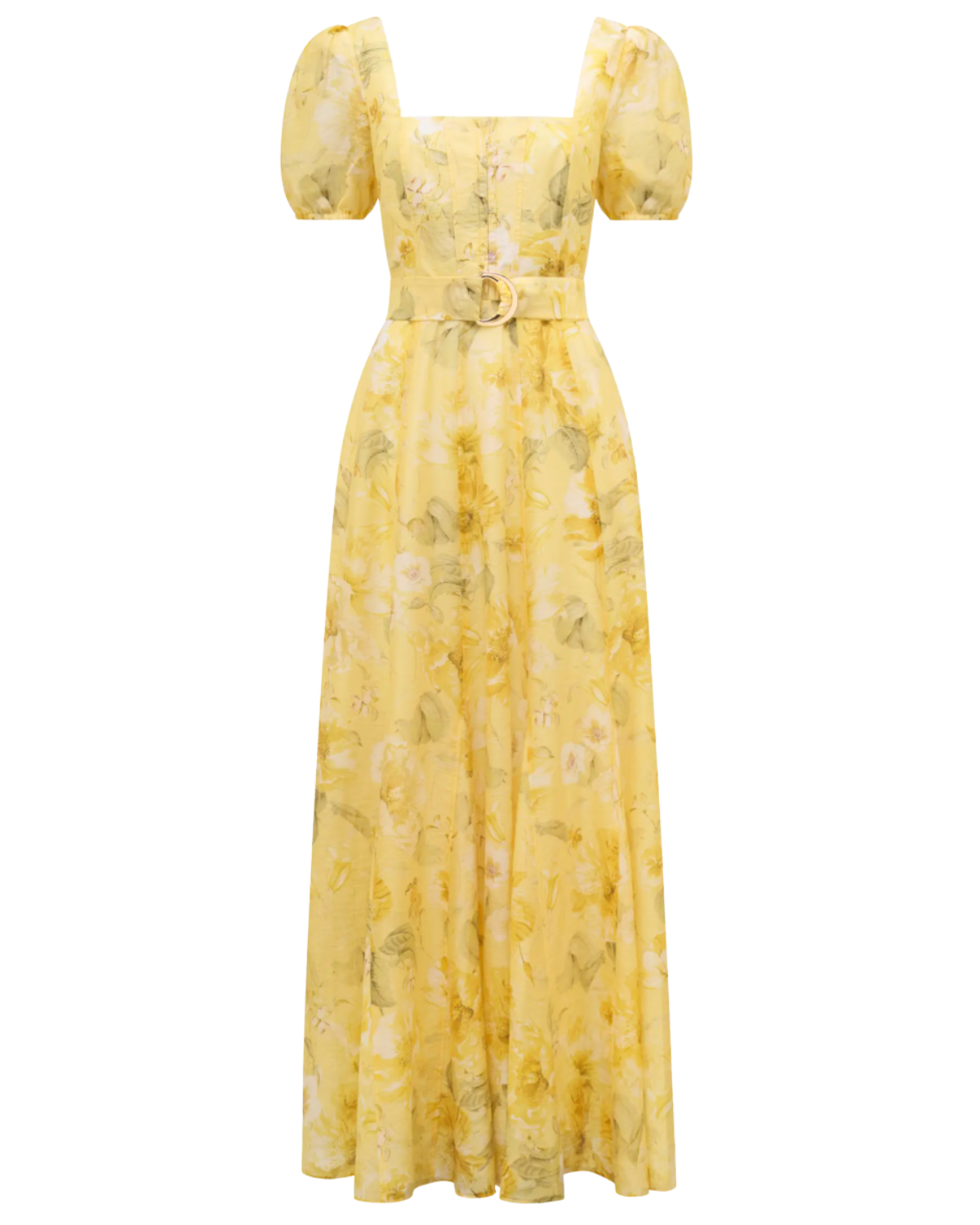 Marigold Belted Maxi Dress
