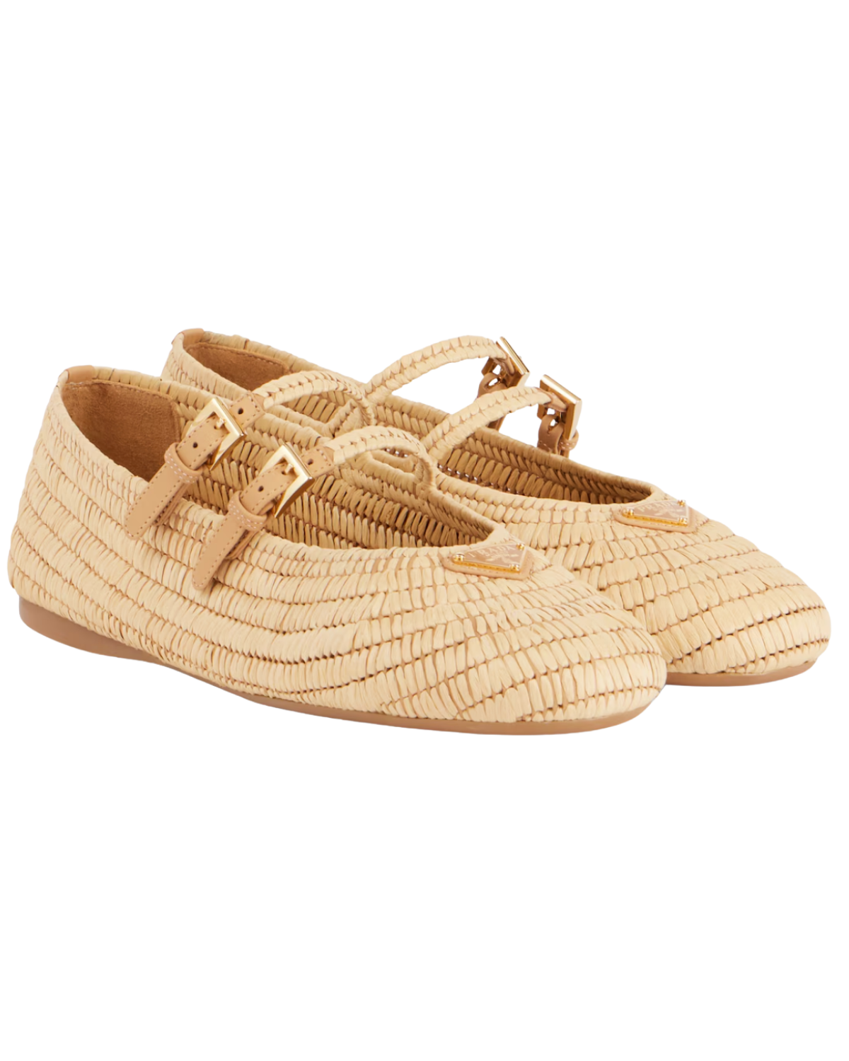Prada US Crochet ballerinas