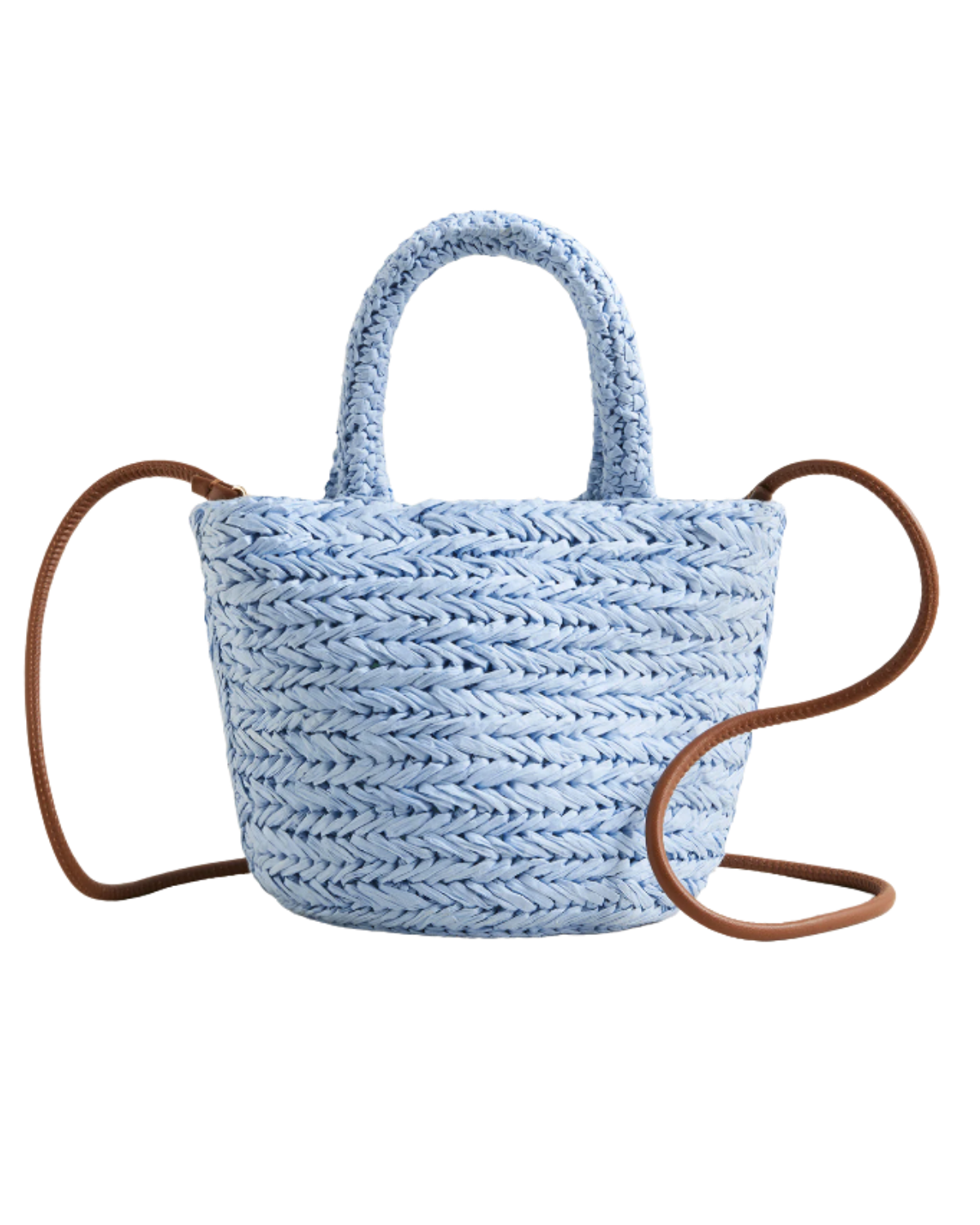 Small Malta handwoven straw bag