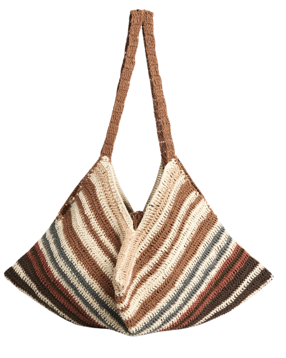 Zara US CROCHET-EFFECT SHOULDER BAG