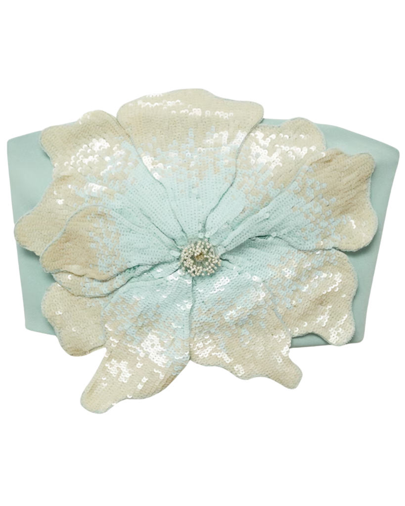 Maxi flower bandeau top - Women MANGO USA