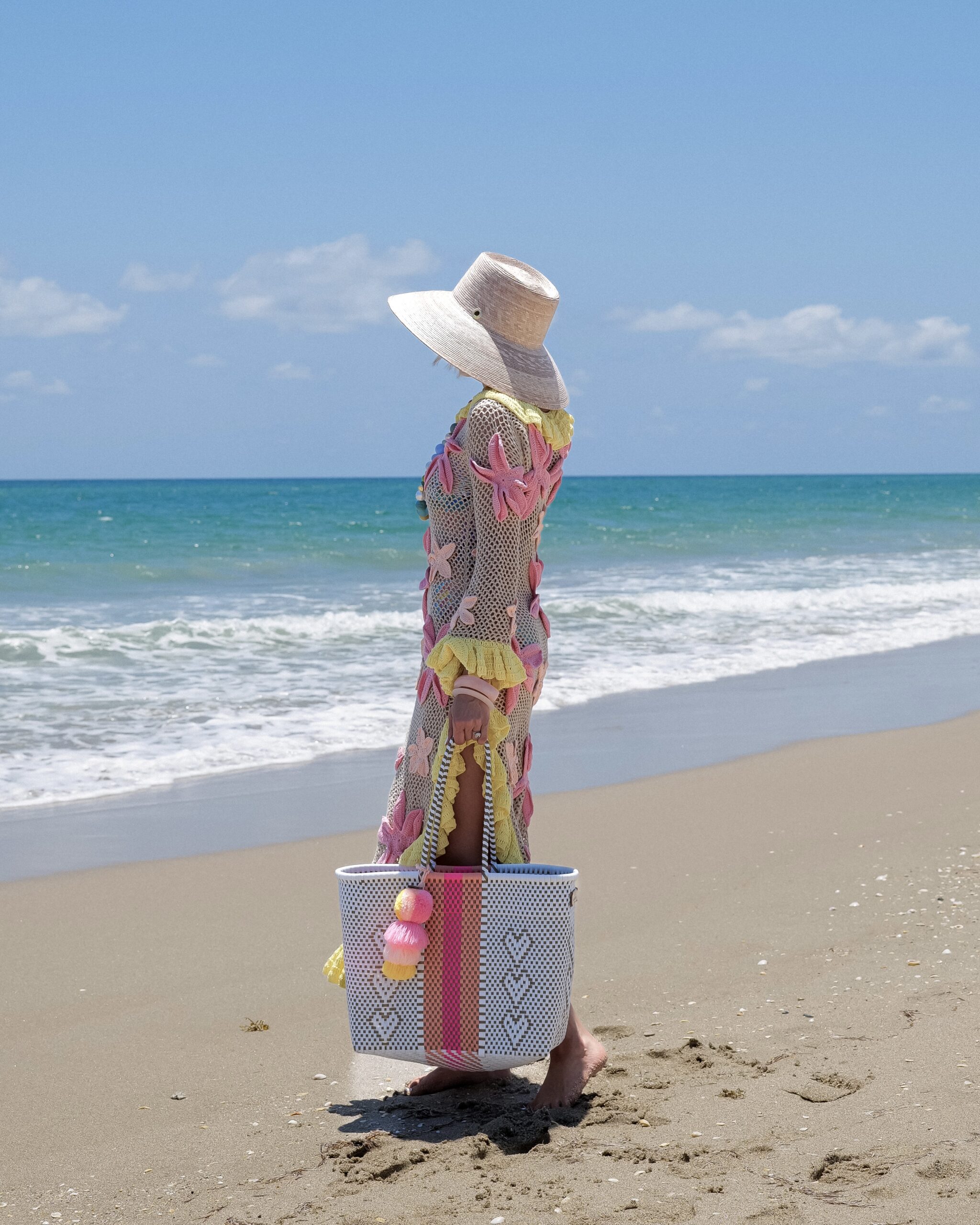 Celia B x Squeeze the Citron resort wear in Palm Beach