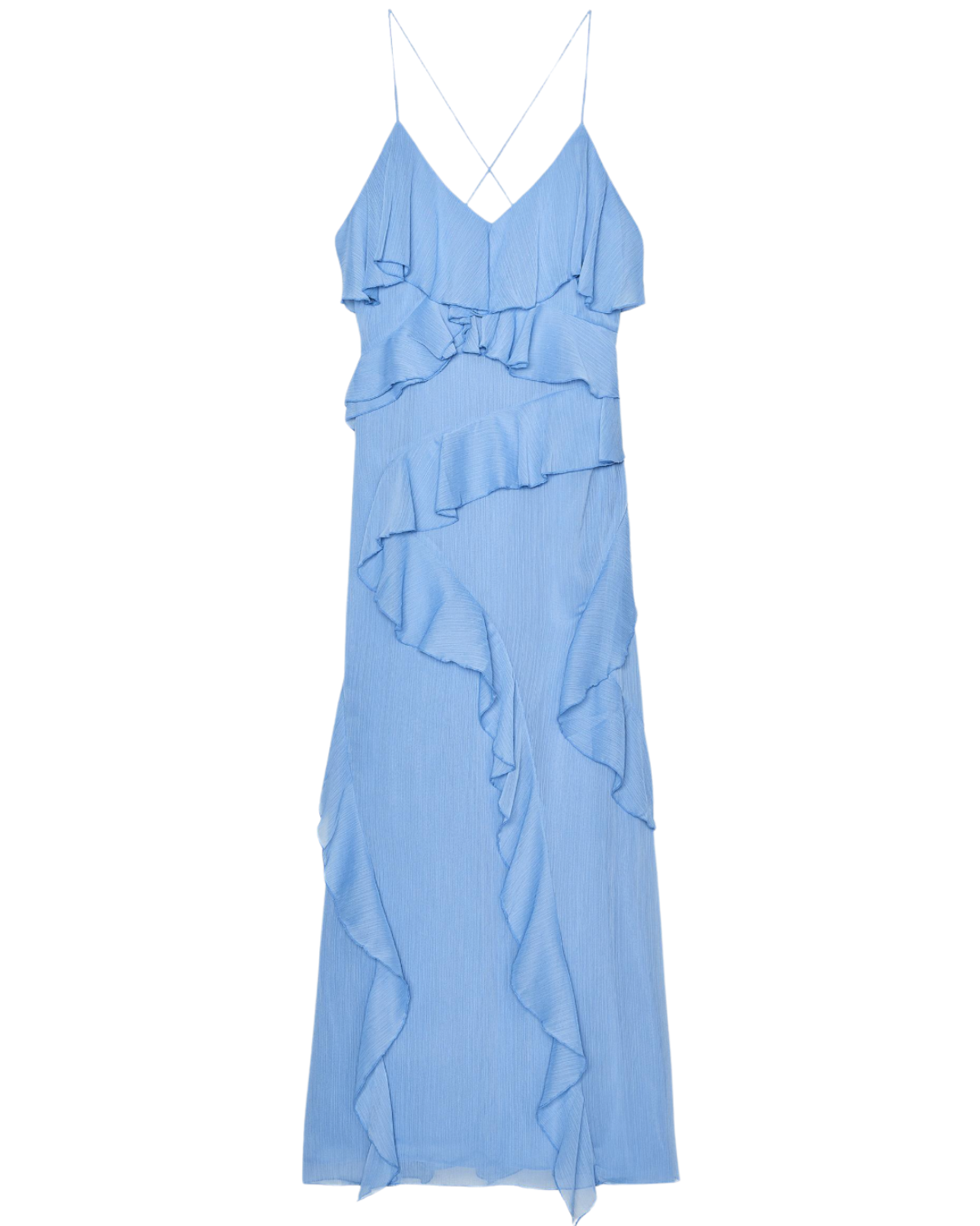 Zara US RUFFLED DRESS ZW COLLECTION