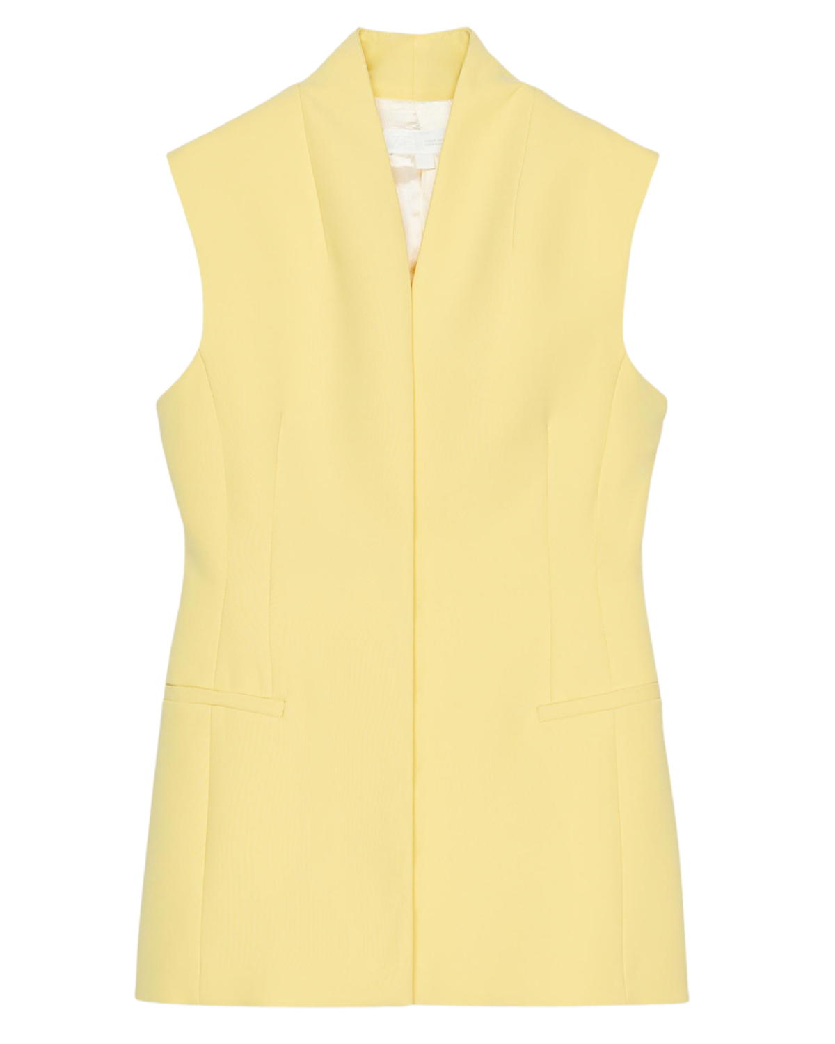 Zara US ZW COLLECTION PEPLUM VEST