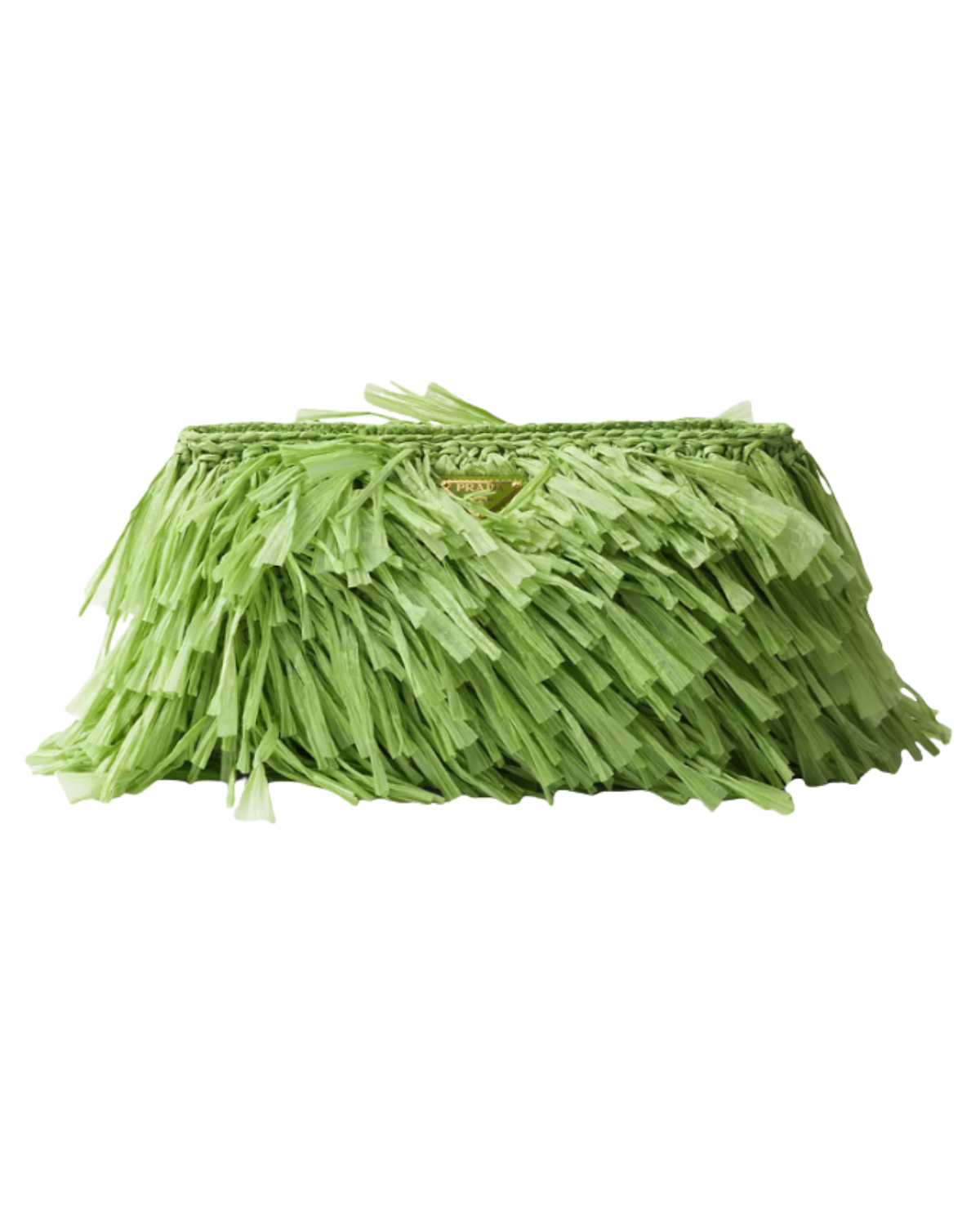 Saks Fifth Avenue Medium Fringed Crochet Clutch