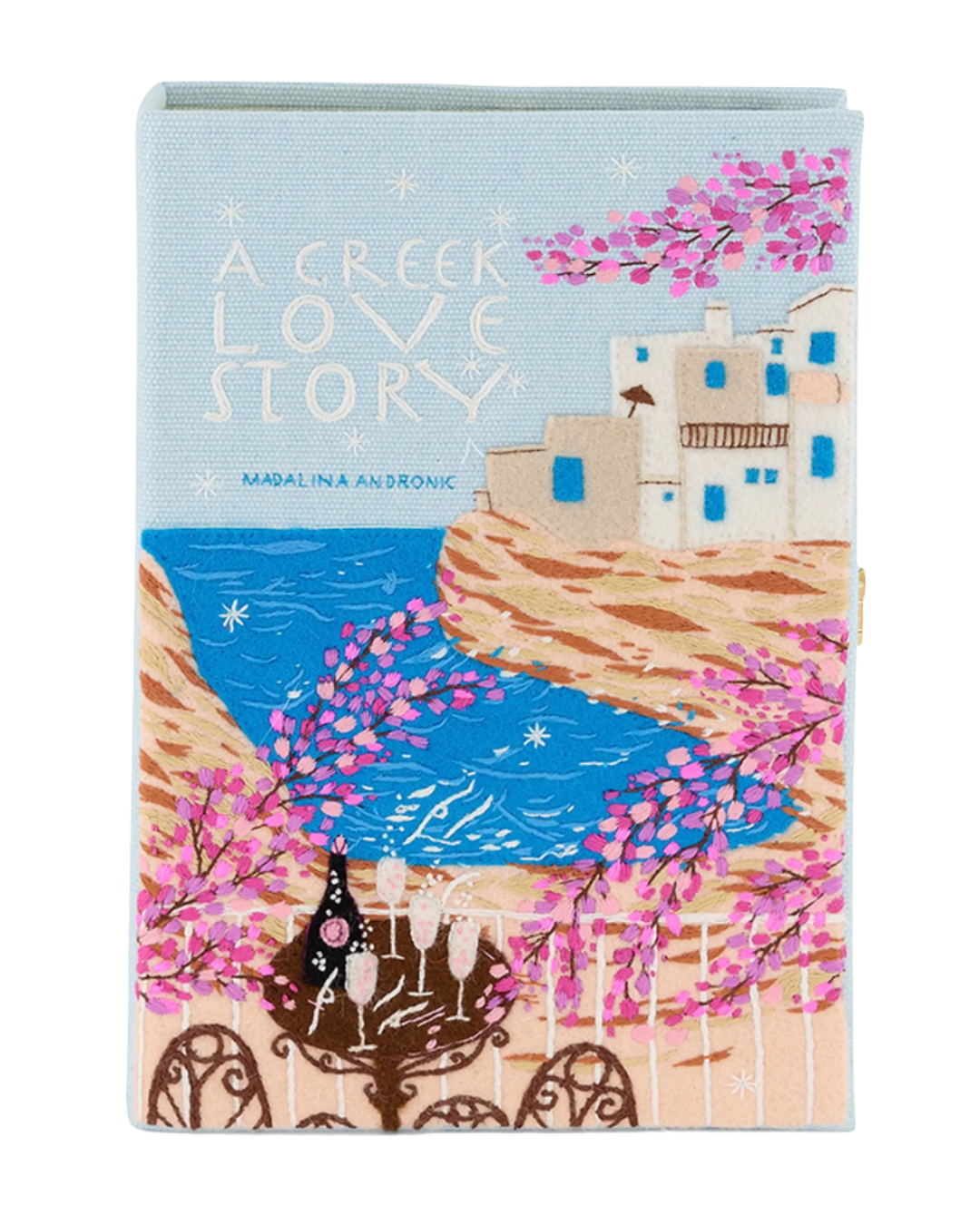 Saks Fifth Avenue A Greek Love Story Book Clutch