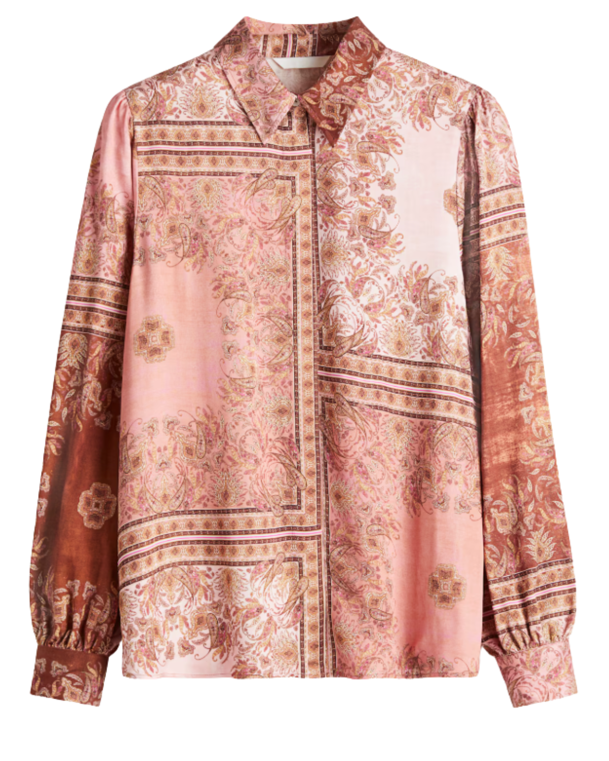 H&M (US + CA) Puff-Sleeved ShirtH&M (US + CA) Puff-Sleeved Shirt