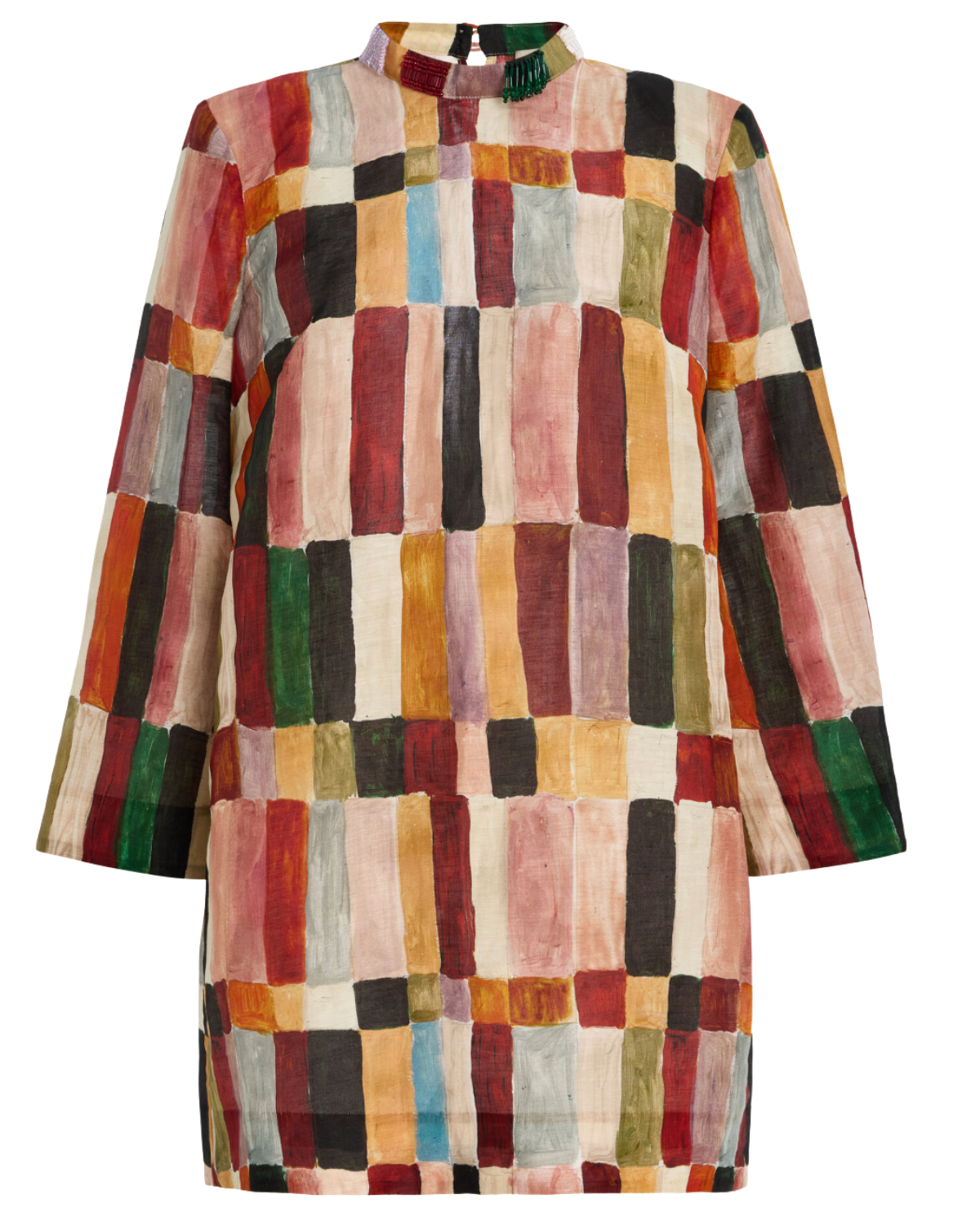 Moda Operandi (Global) Marjorelle Linen-Silk Mini Dress