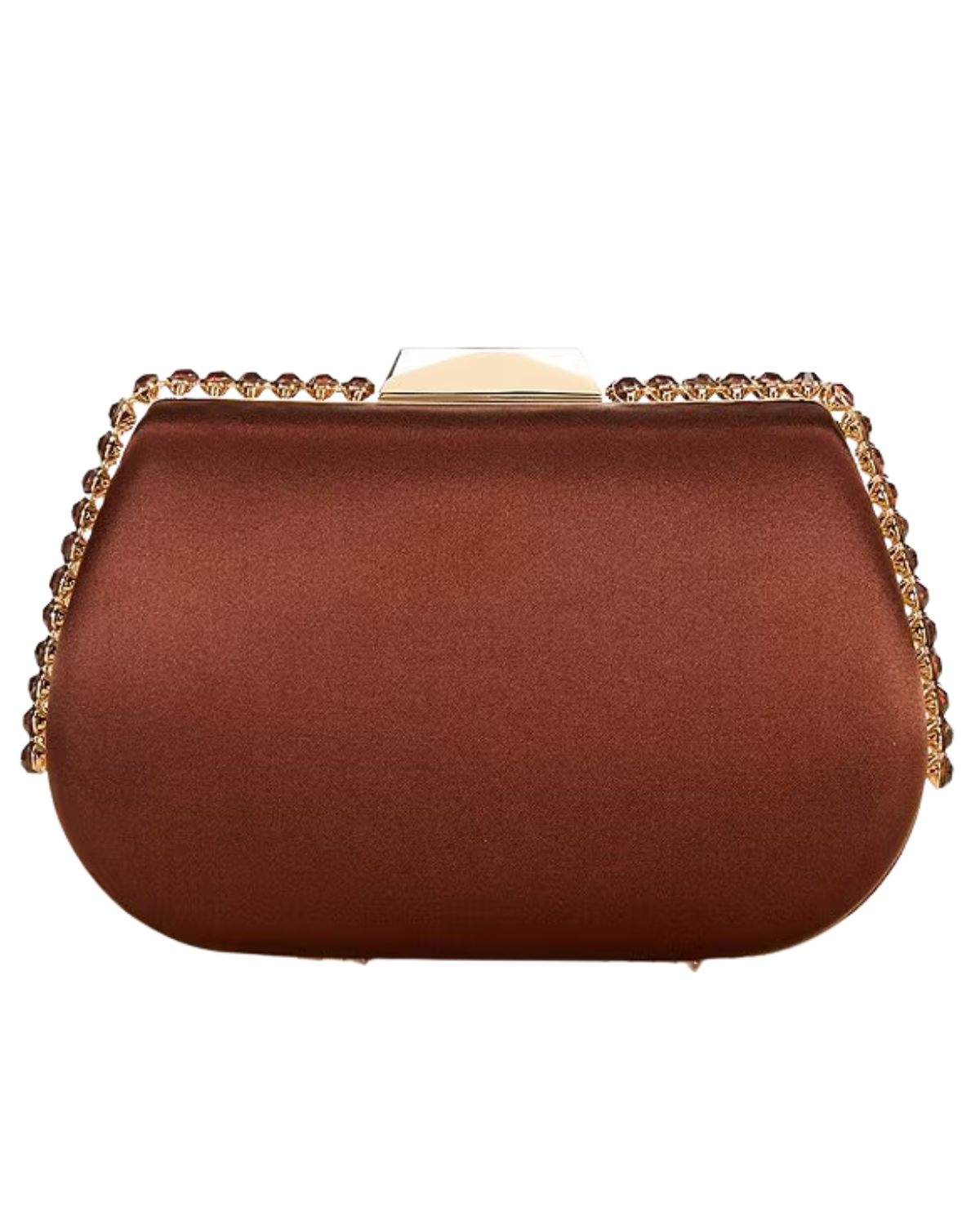 Side Rhinestoned Minaudiere