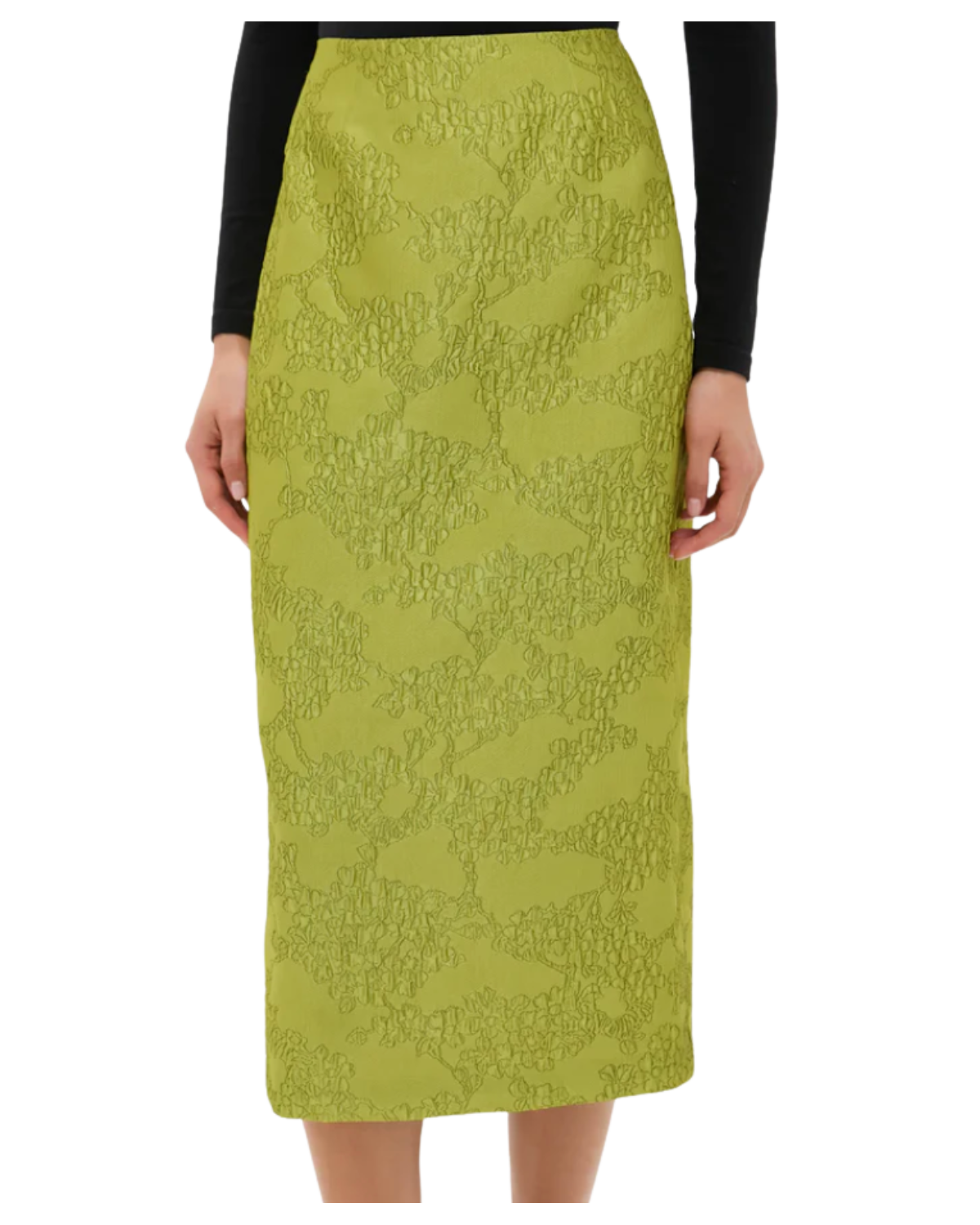 tuckernuck green metallic skirt