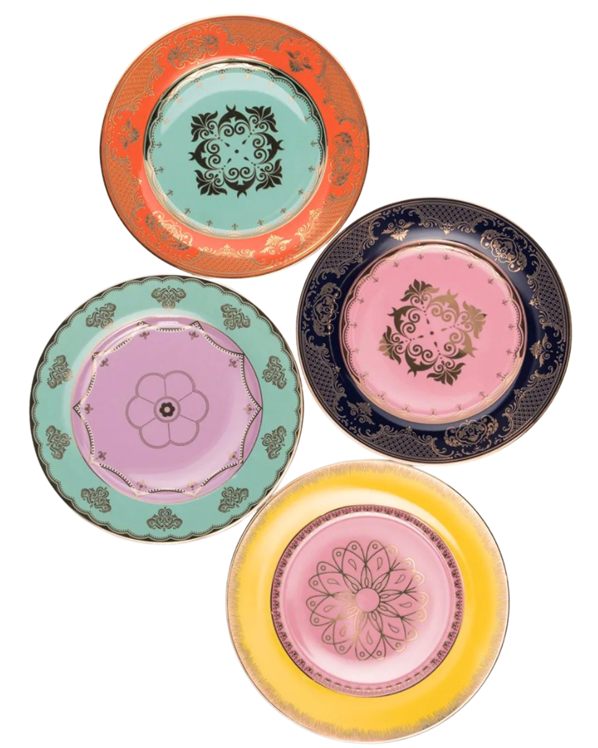 POLSPOTTEN Grandpa Side Plate Set