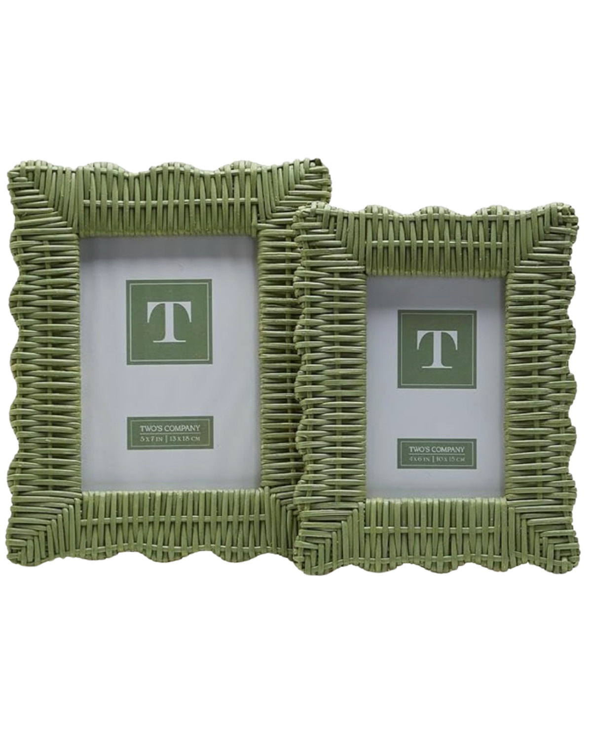 amazon wicker green frames