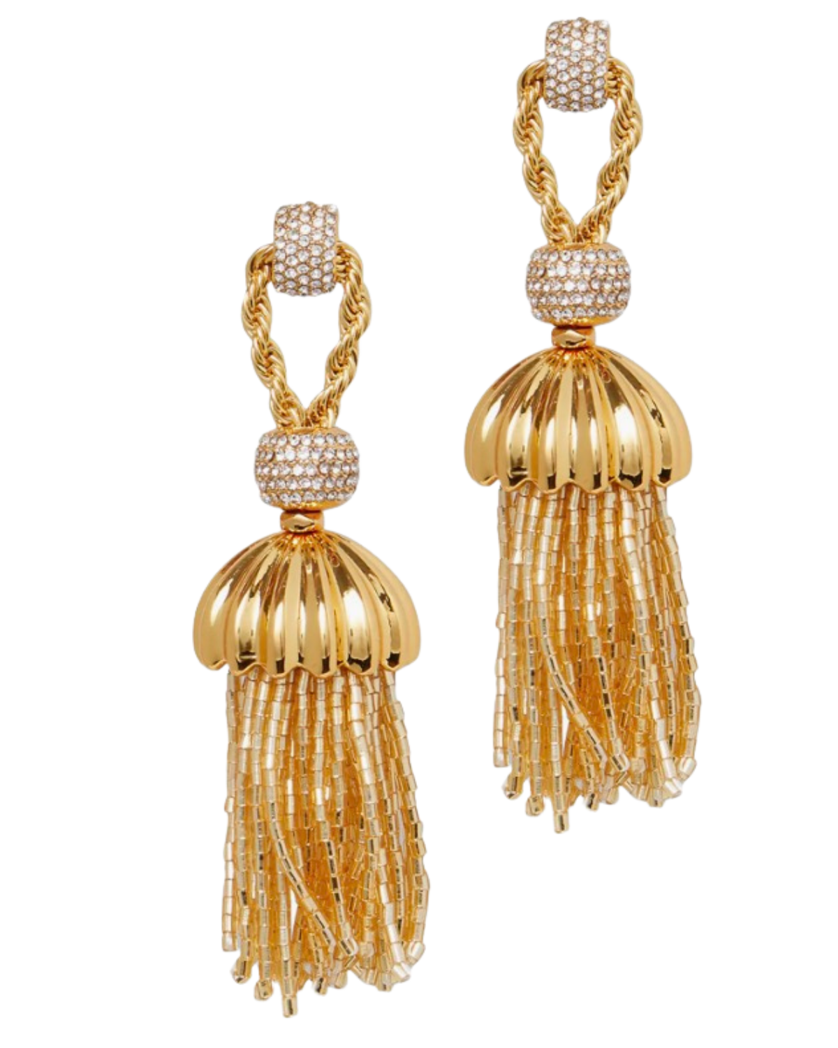 nordstrom Chateau Rope Tassel Drop Earrings