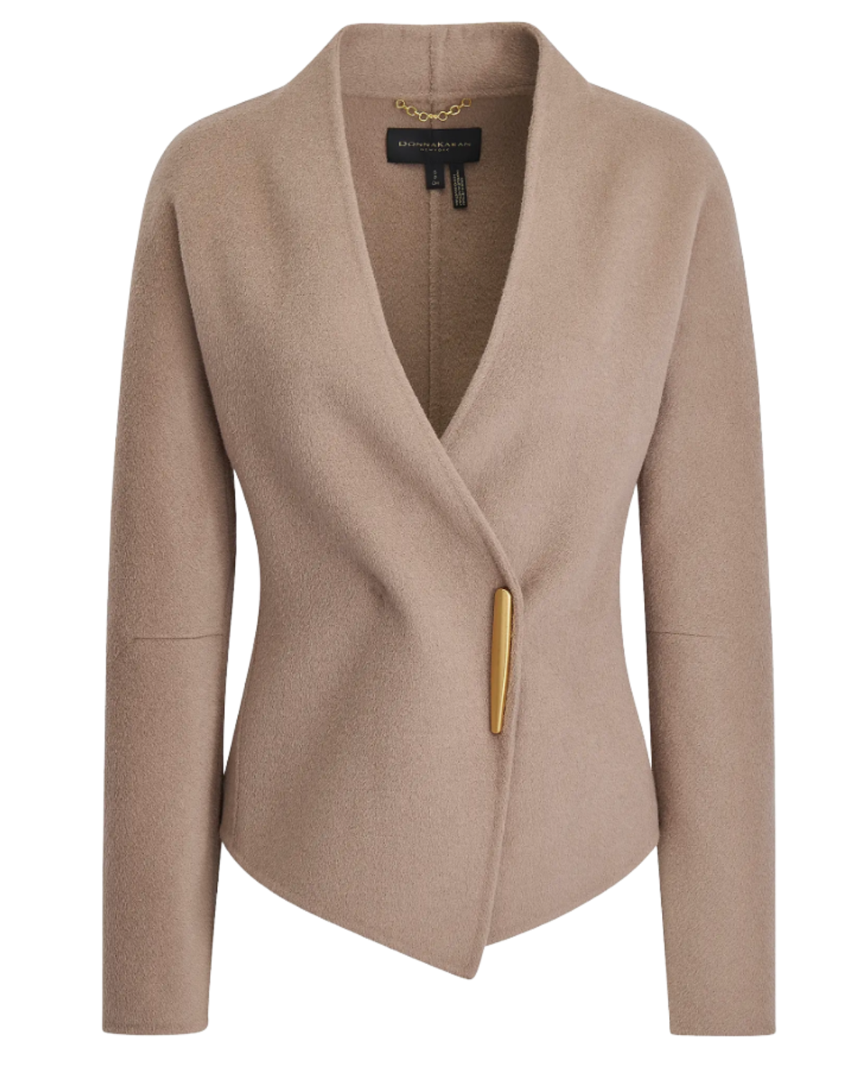 Donna Karan New York Wool-Blend Single-Breasted Blazer