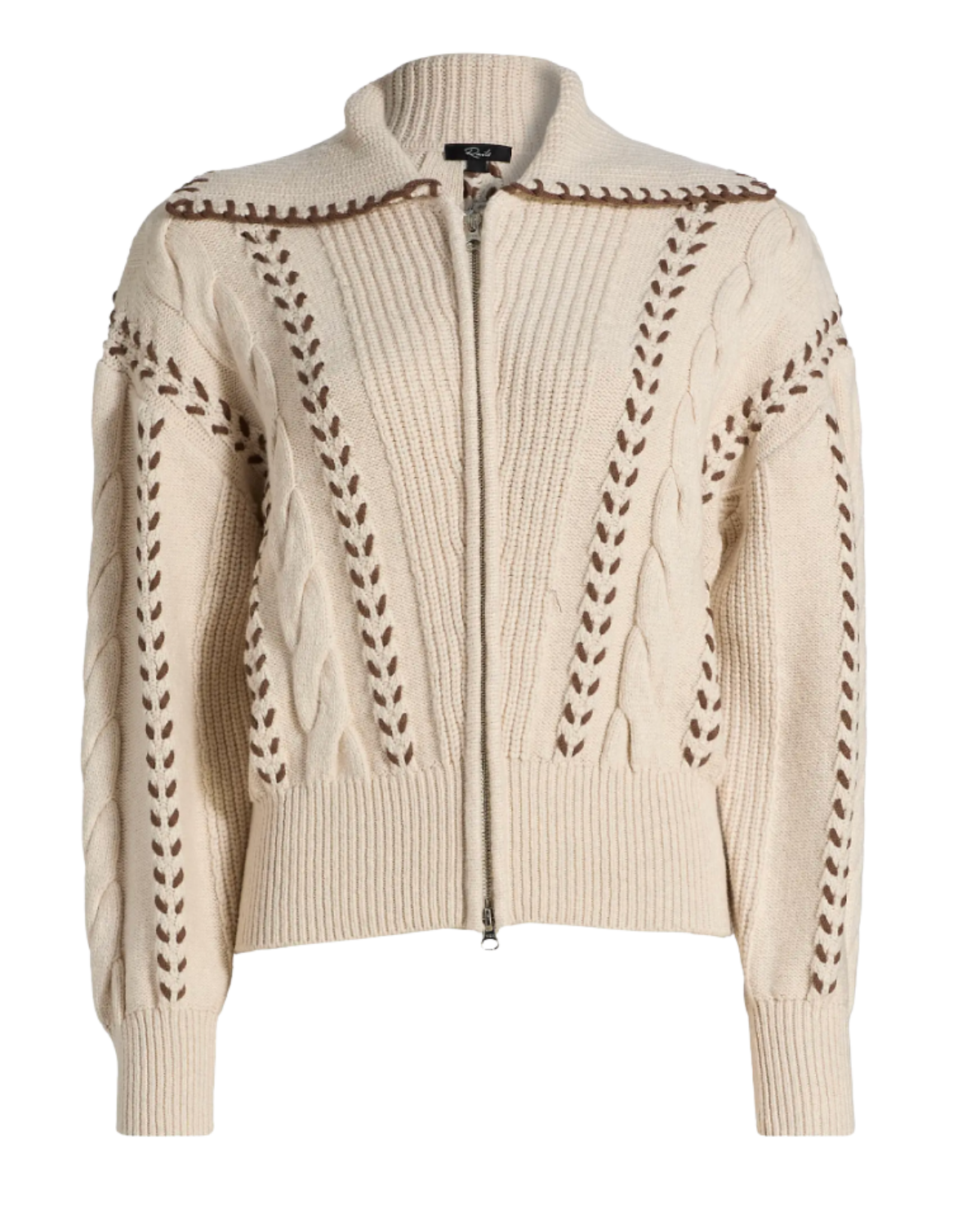 Rails Lune Stitched Zip-Front Jacket