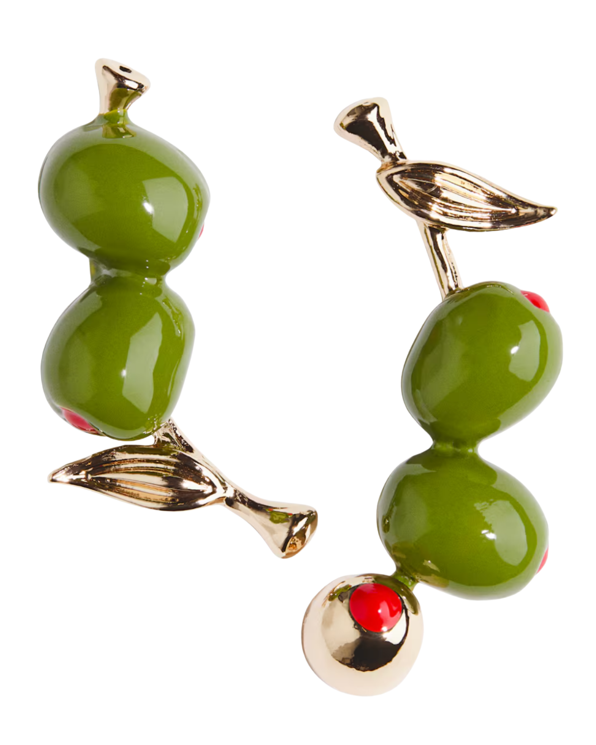 HM Olive-Shaped Earrings
