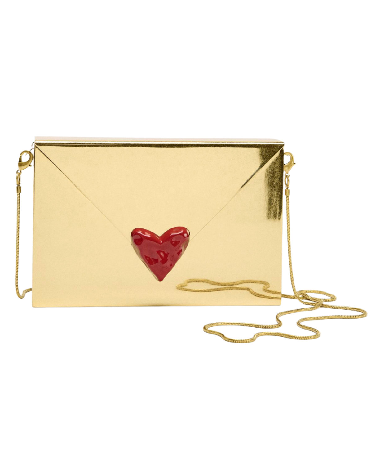 METALLIC BOX BAG zara