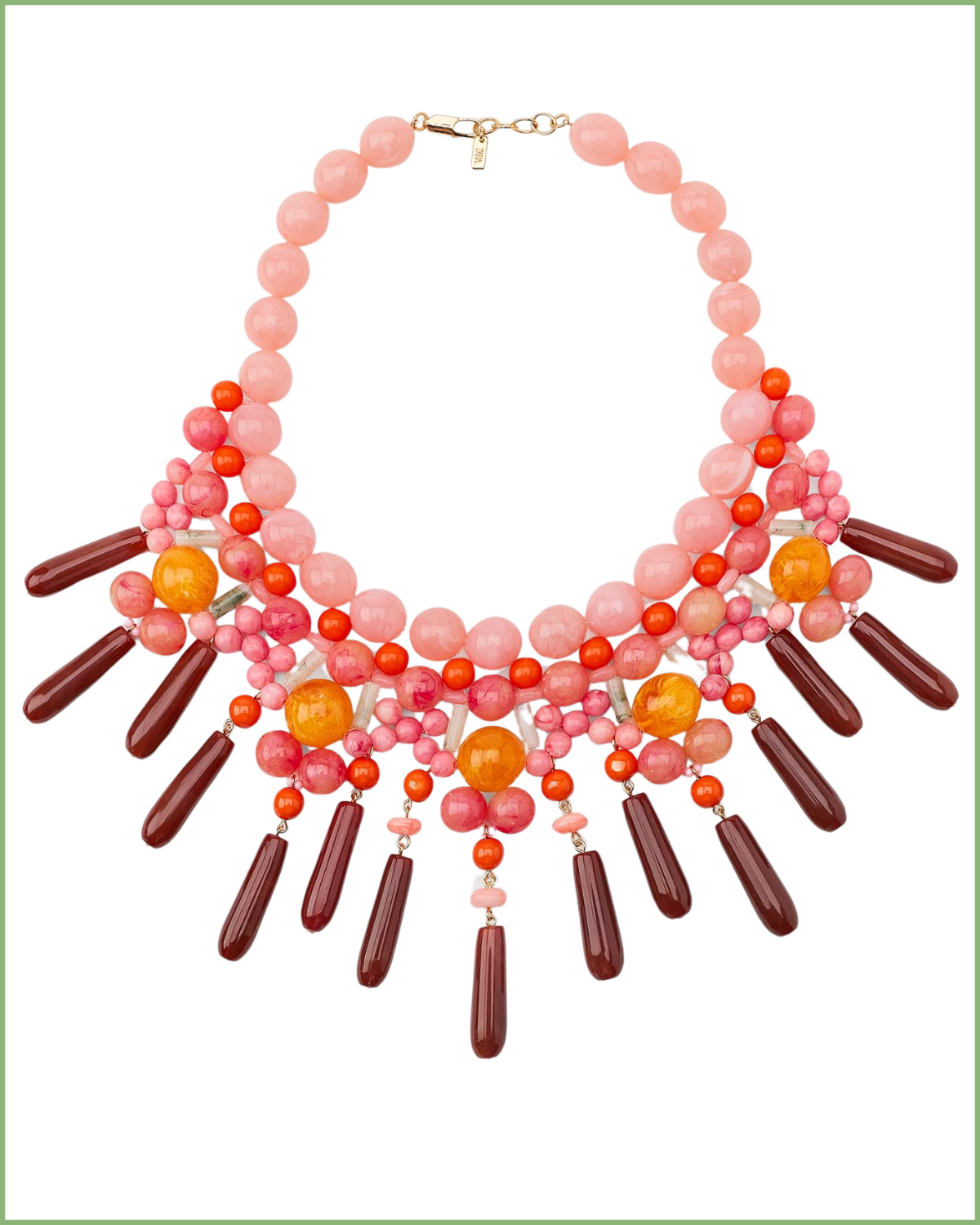 Zara US RESIN BALL NECKLACE