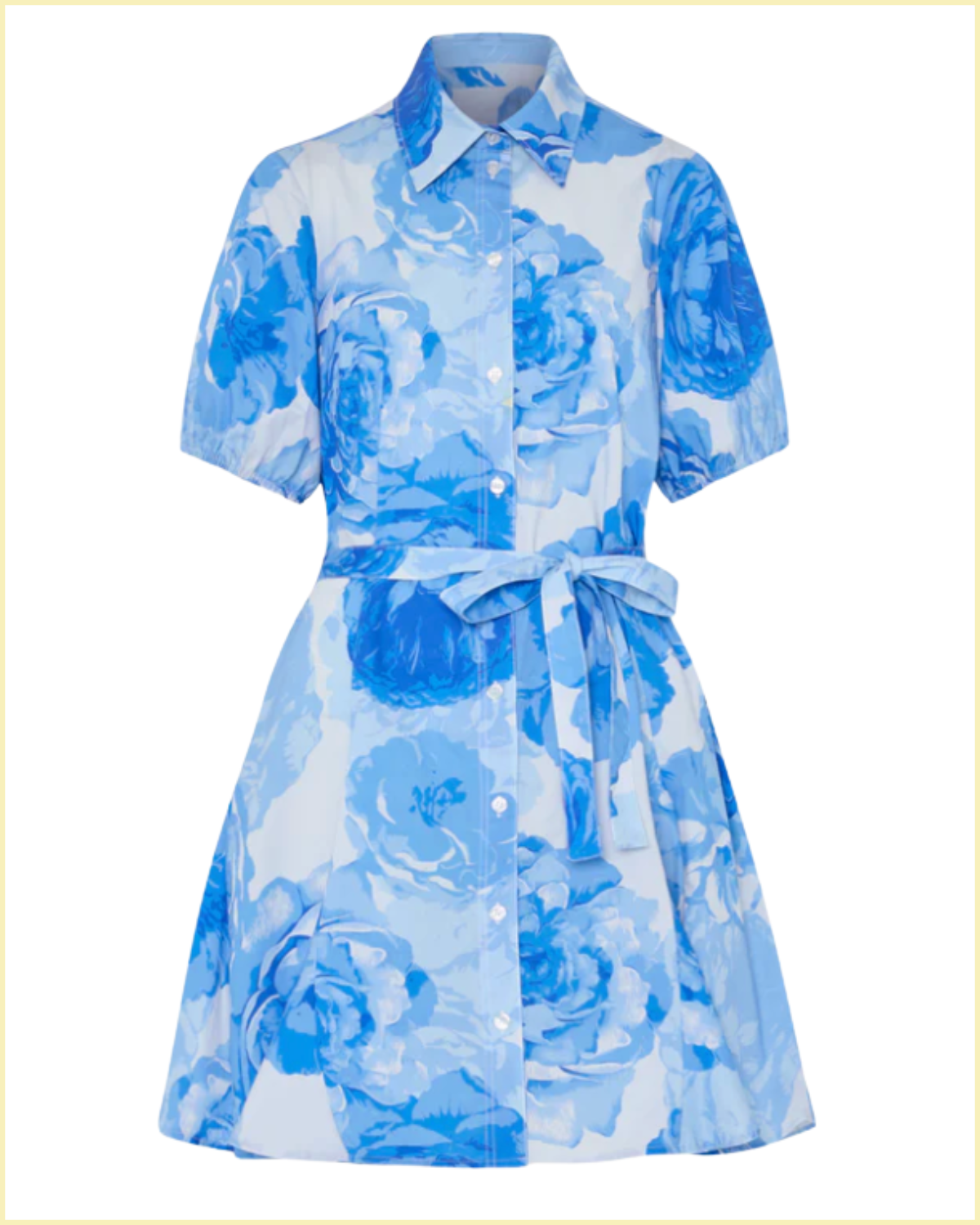 Juni Printed Poplin Dress