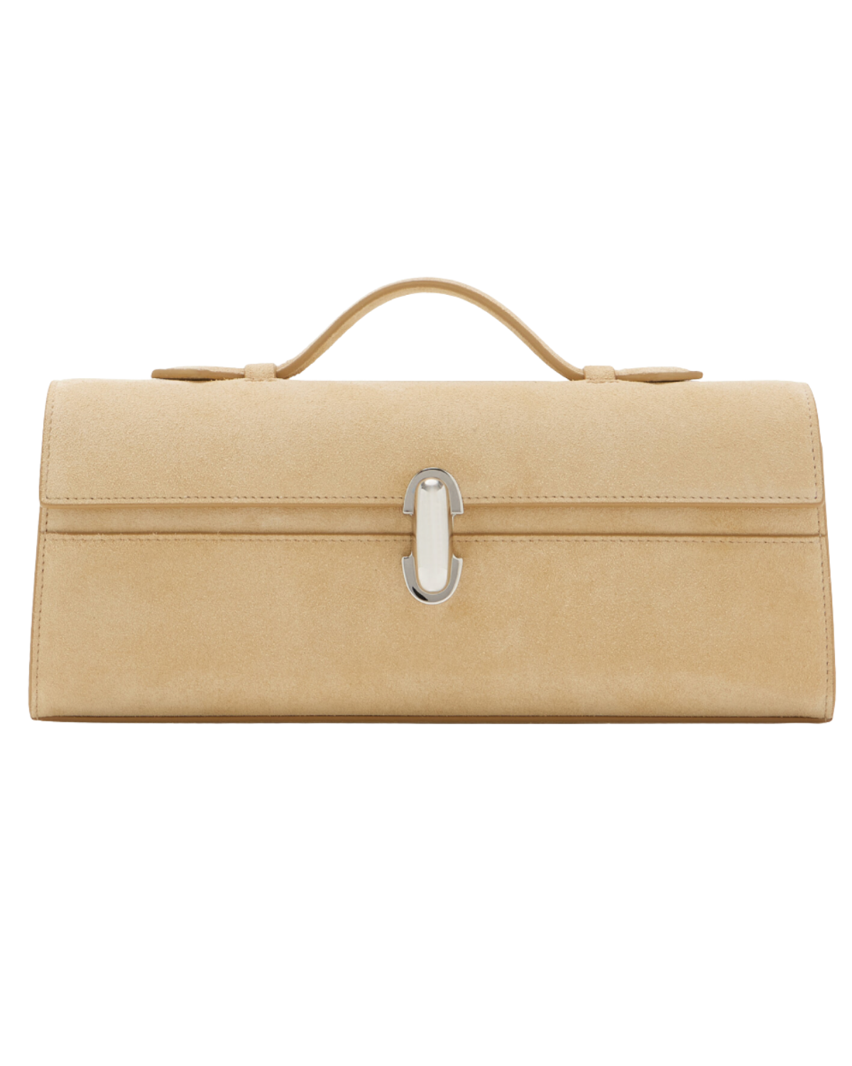 SAVETTE | The Slim Symmetry Suede Pochette