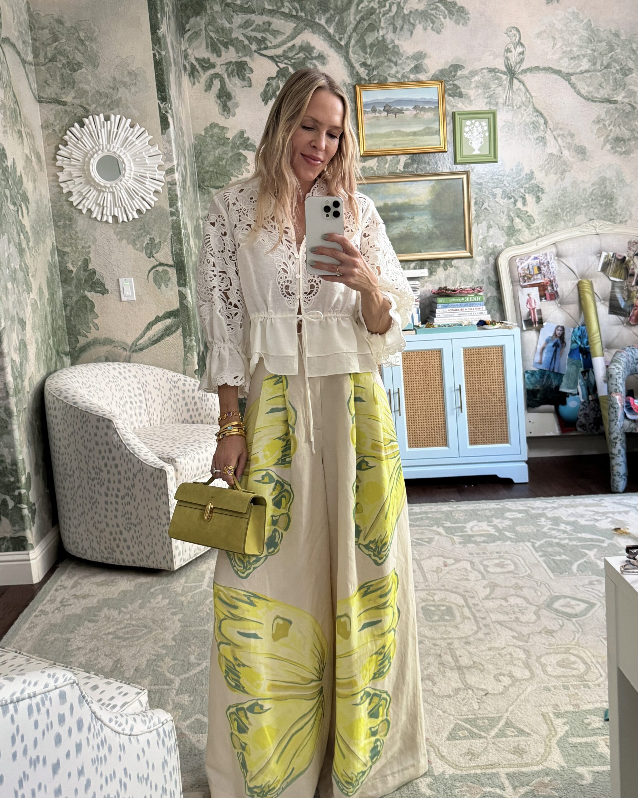 Emily Mccarthy Paisly pant