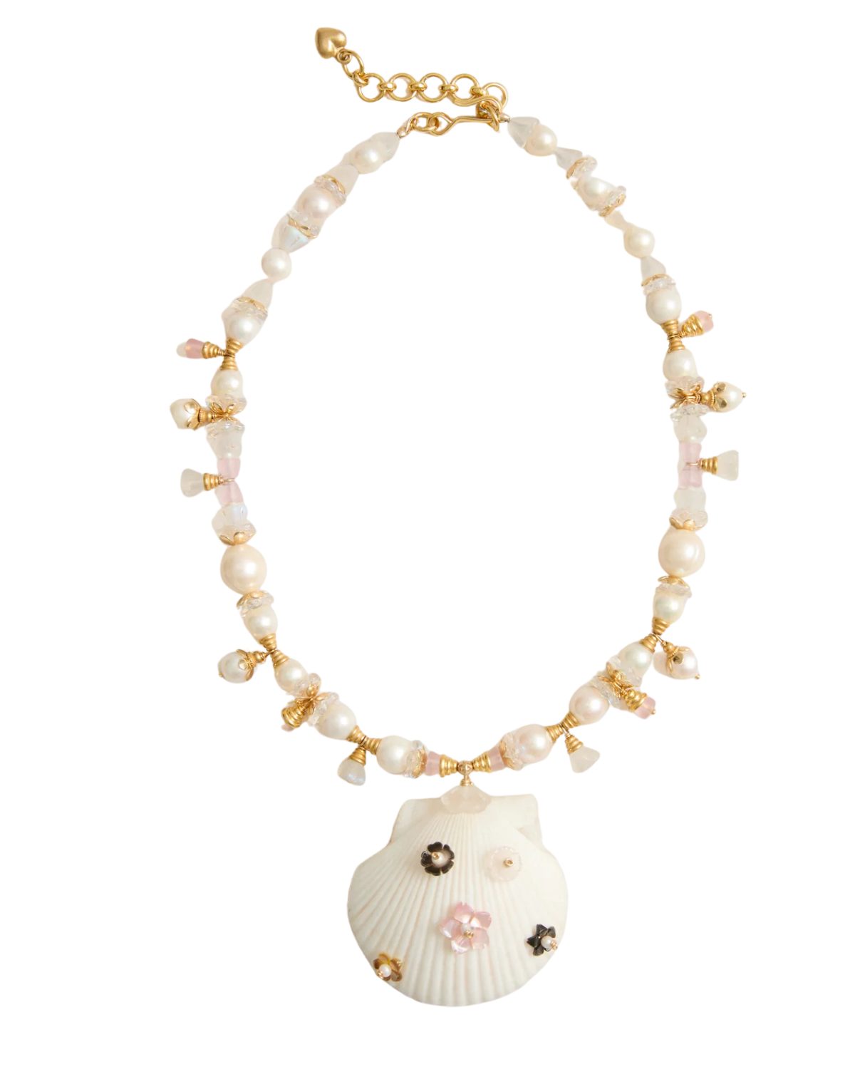 Pearl and Shell Eden Necklace