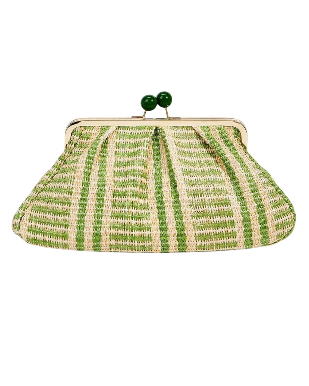 Straw Clutch Purse for Women, Classic Beach Clutch,Woven Summer Bag, Dumpling Wicker Handbag for Summer Daily Vacation Use