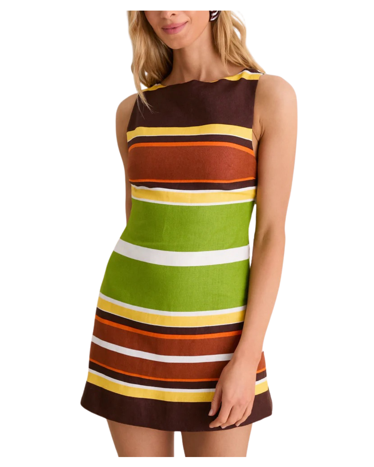 Valencia Stripe Jacie Mini Dress
