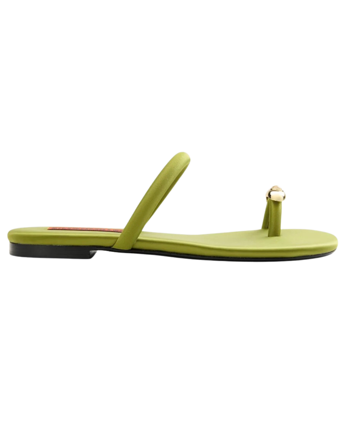 moss green pipe sandal