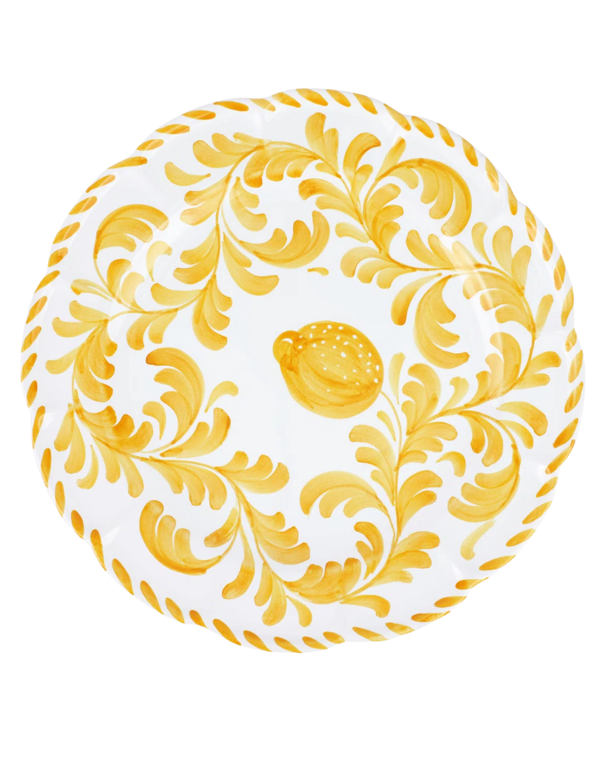 vietri plate marigold