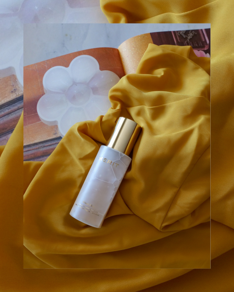 MERIT Beauty Great Skin Double Cleanse fragrance-free cleanser for removing makeup, sunscreen, and daily impurities.