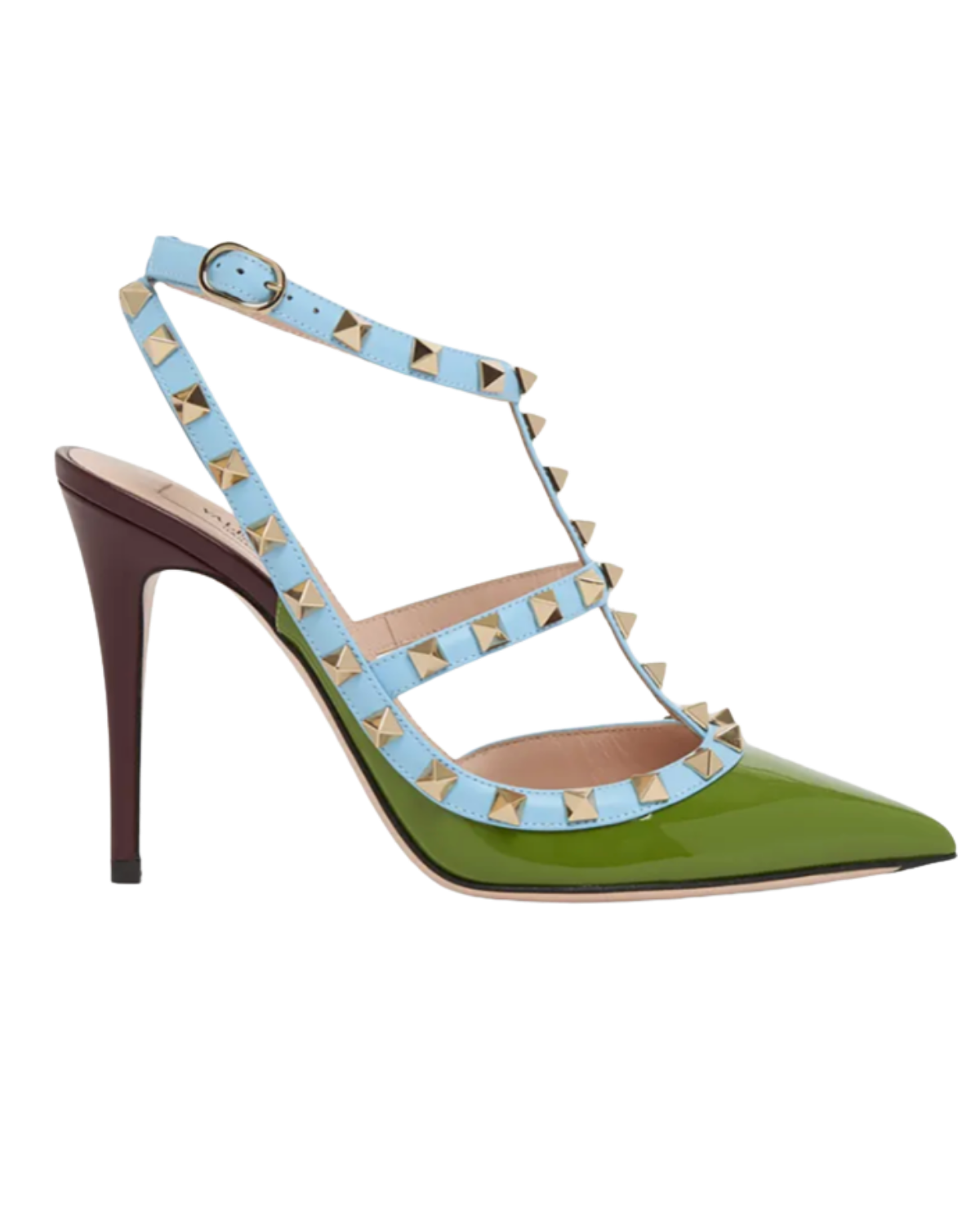 VALENTINO GARAVANI | Rockstud 100mm Studded Leather Strappy Pumps