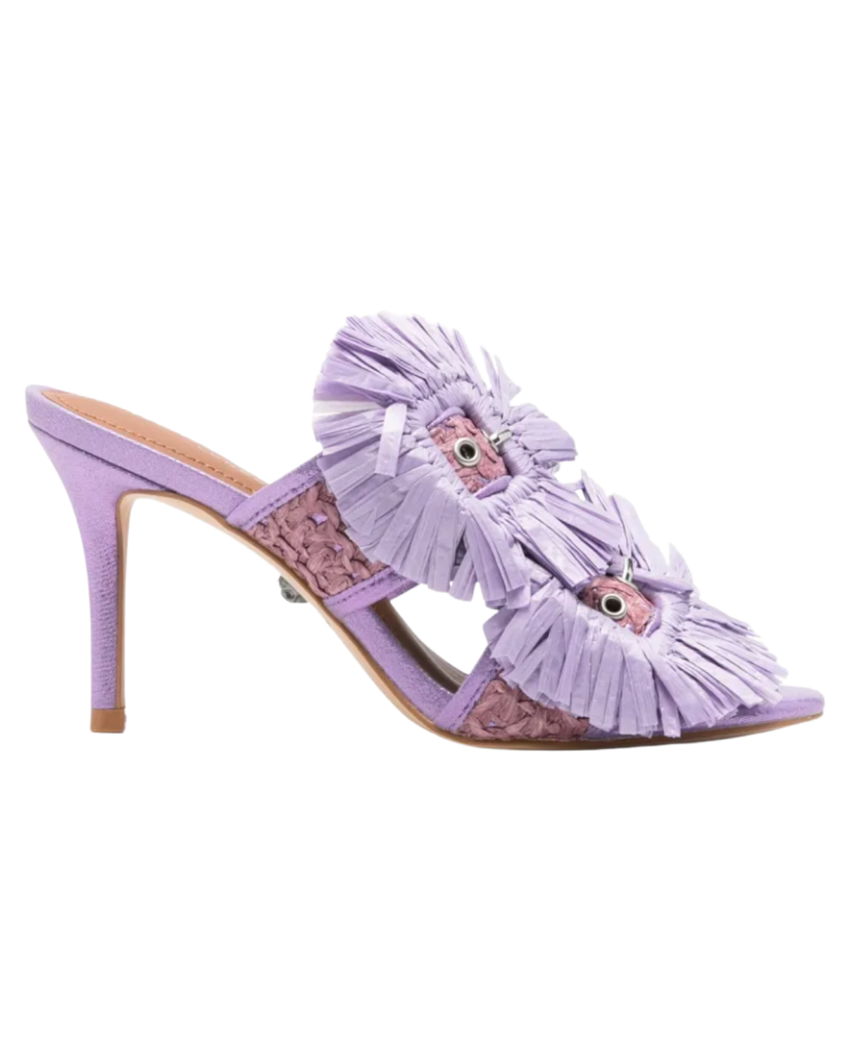 Kurt Geiger London fringe-trimmed crystal-embellished sandals