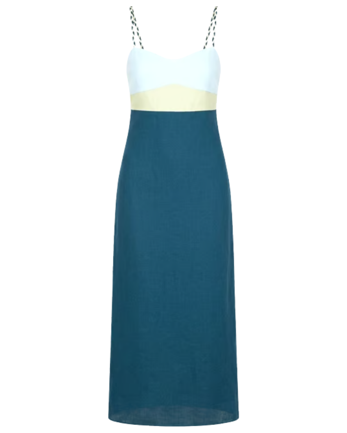 ocean mist colorblock dress