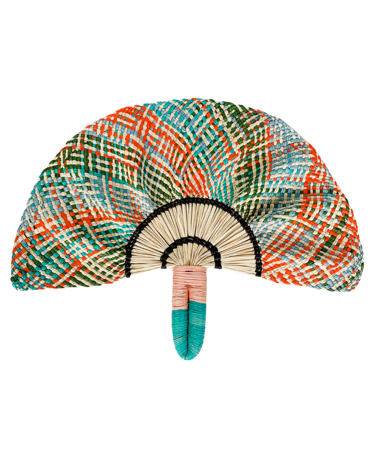 Handwoven Iraca Palm Fan